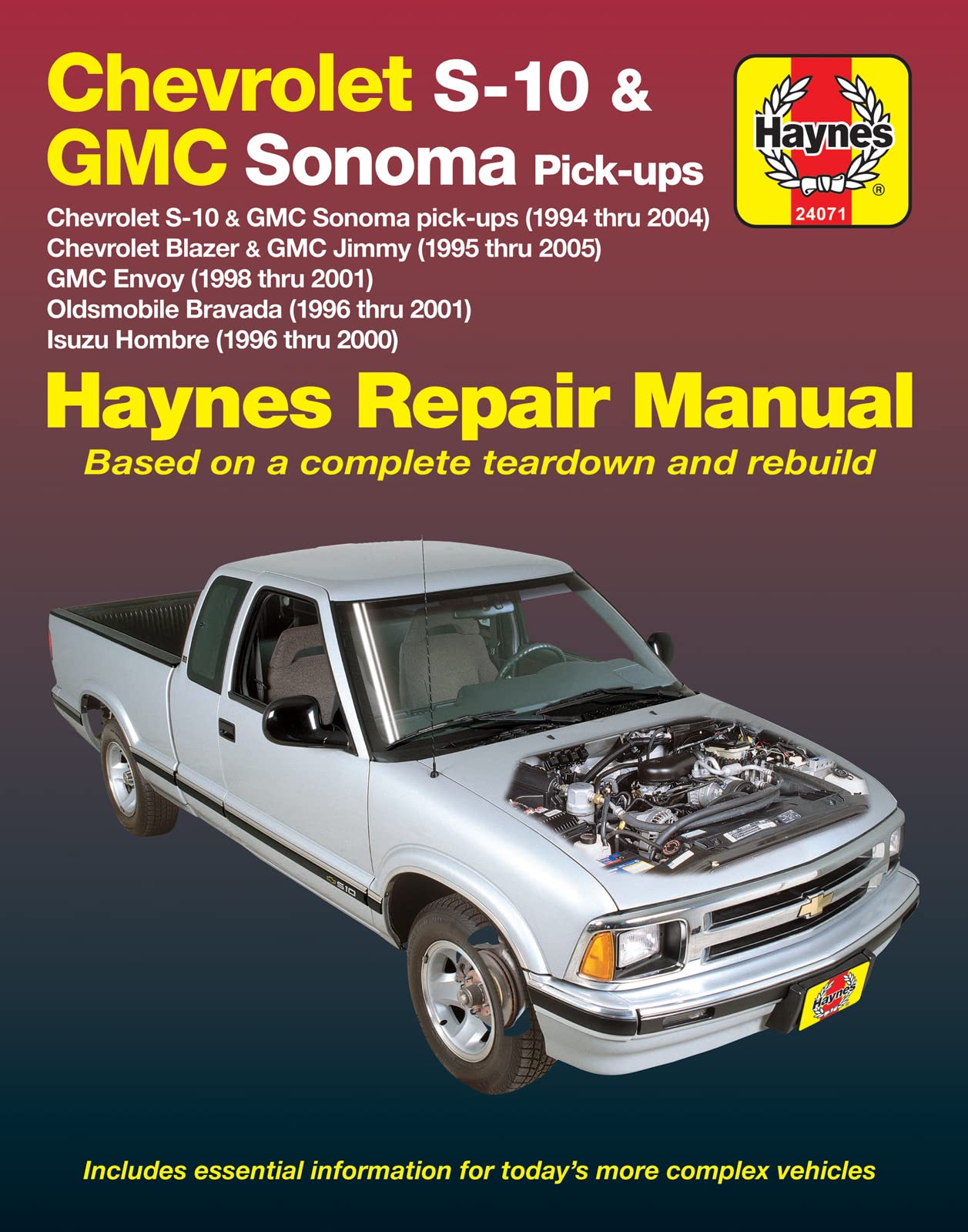 Chevy S10 & GMC (9405) Haynes Repair Manual (USA) (Paperback),Used