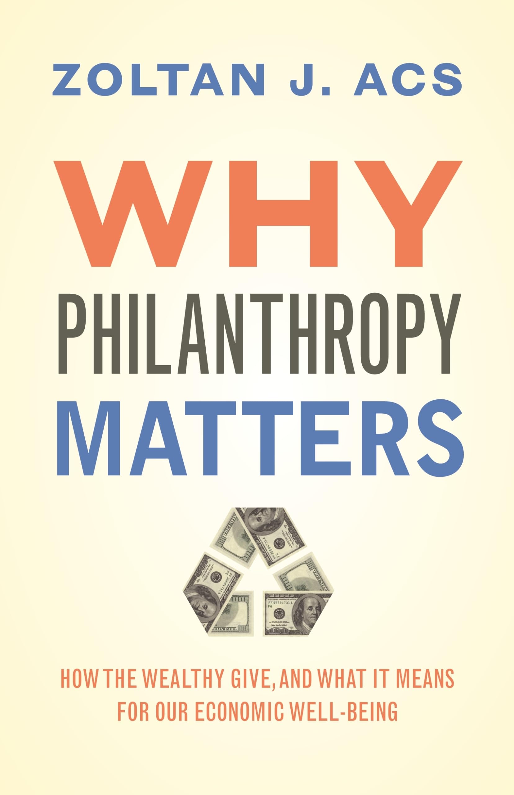 Why Philanthropy Matters: How The Wealthy Give, And What It Means For Our Economic Wellbeing,Used