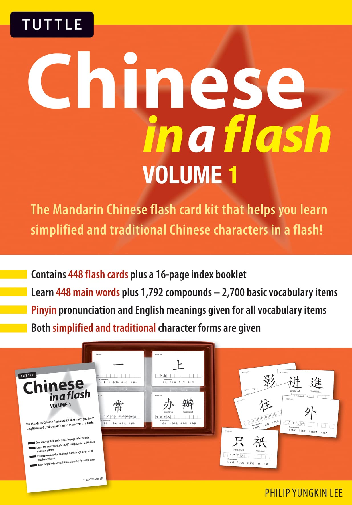 Chinese in a Flash, Vol. 1 (Tuttle Flash Cards) (Chinese Edition),New