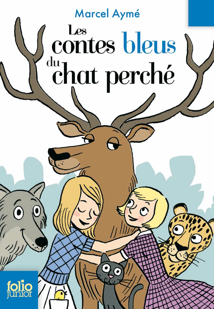 Les Contes Bleus Du Chat Perche (Folio Junior) (French Edition),Used