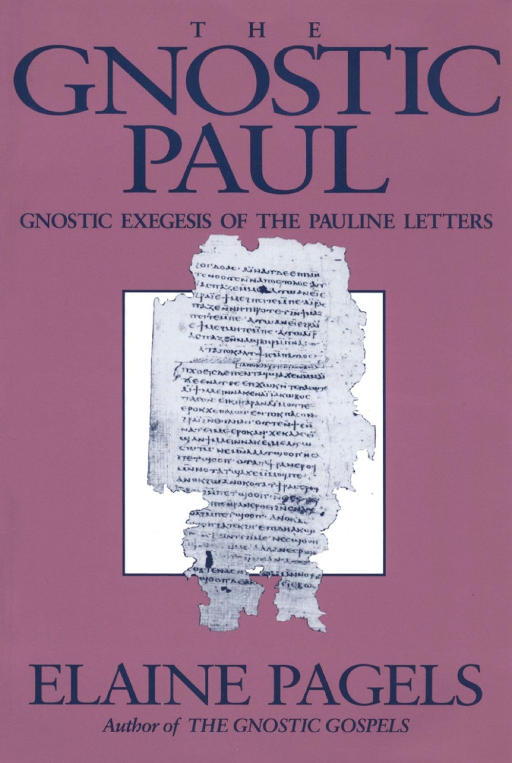 The Gnostic Paul: Gnostic Exegesis Of The Pauline Letters