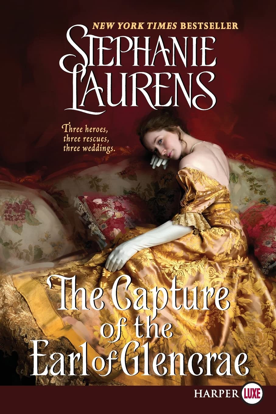 The Capture of the Earl of Glencrae (Cynster Sisters Trilogy, 3),Used