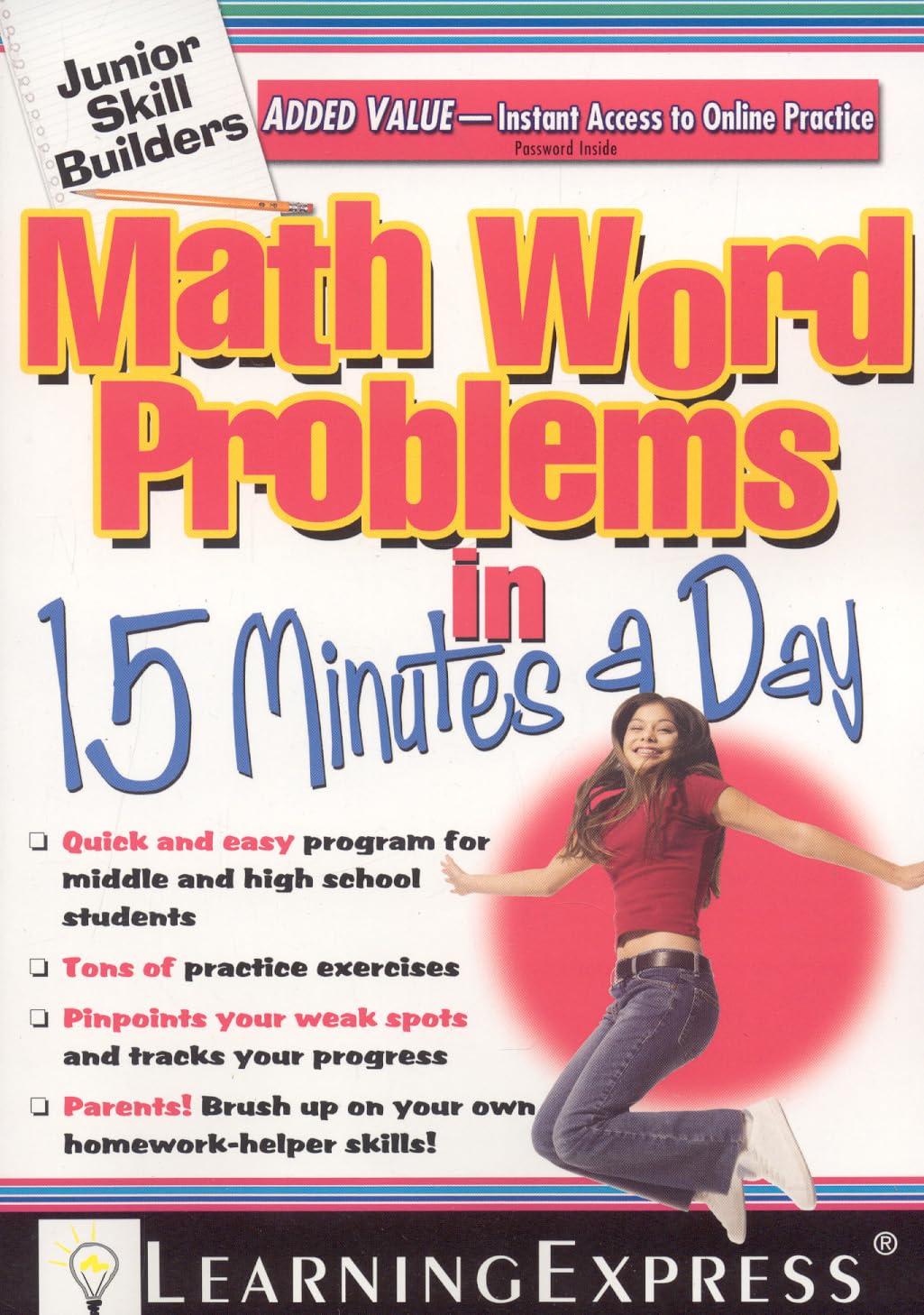 Math Word Problems in 15 Minutes a Day,Used
