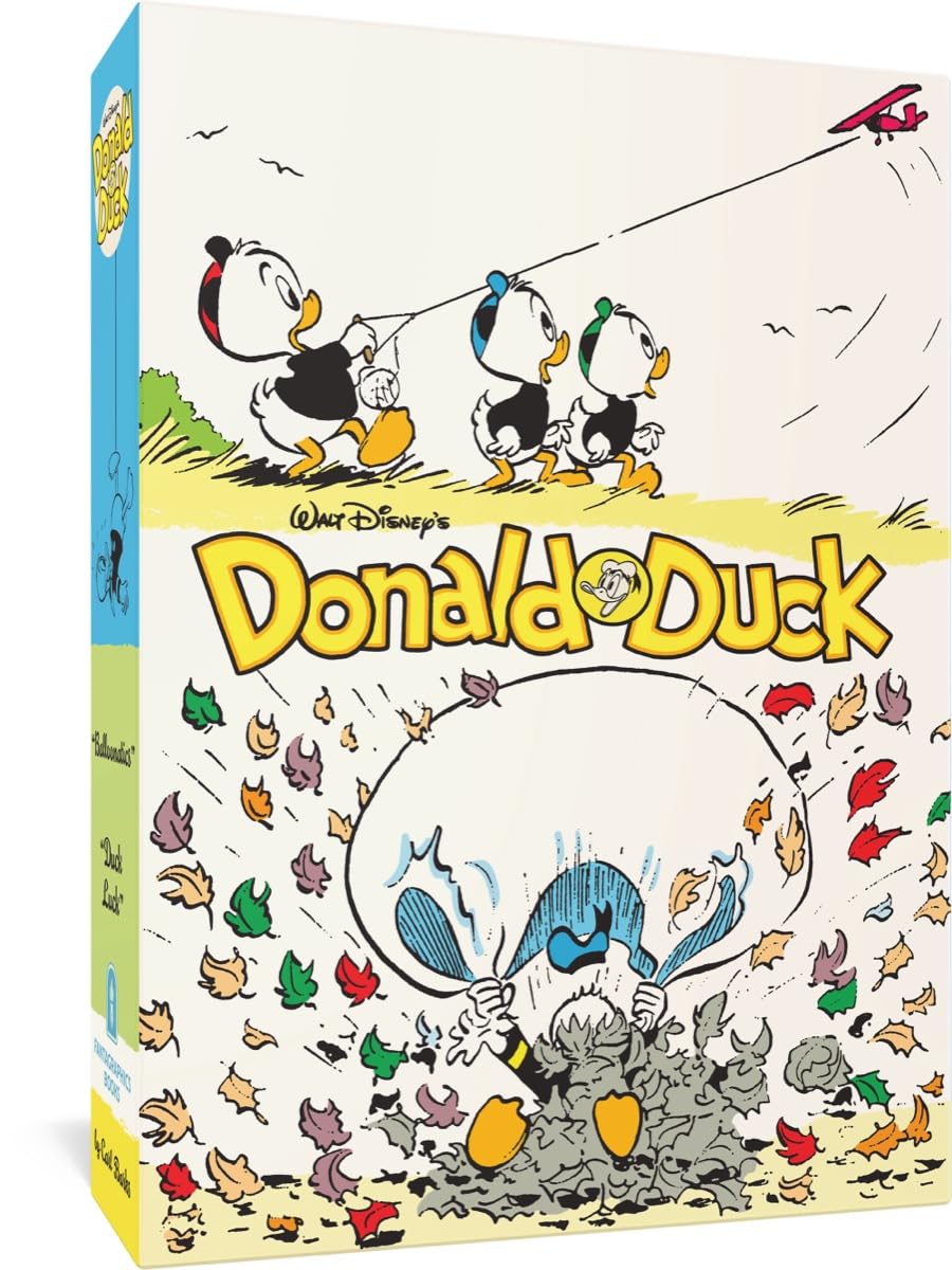Walt Disney's Donald Duck Gift Box Set 'Balloonatics' & 'Duck Luck': Vols. 25 & 27 (The Complete Carl Barks Disney Library),New