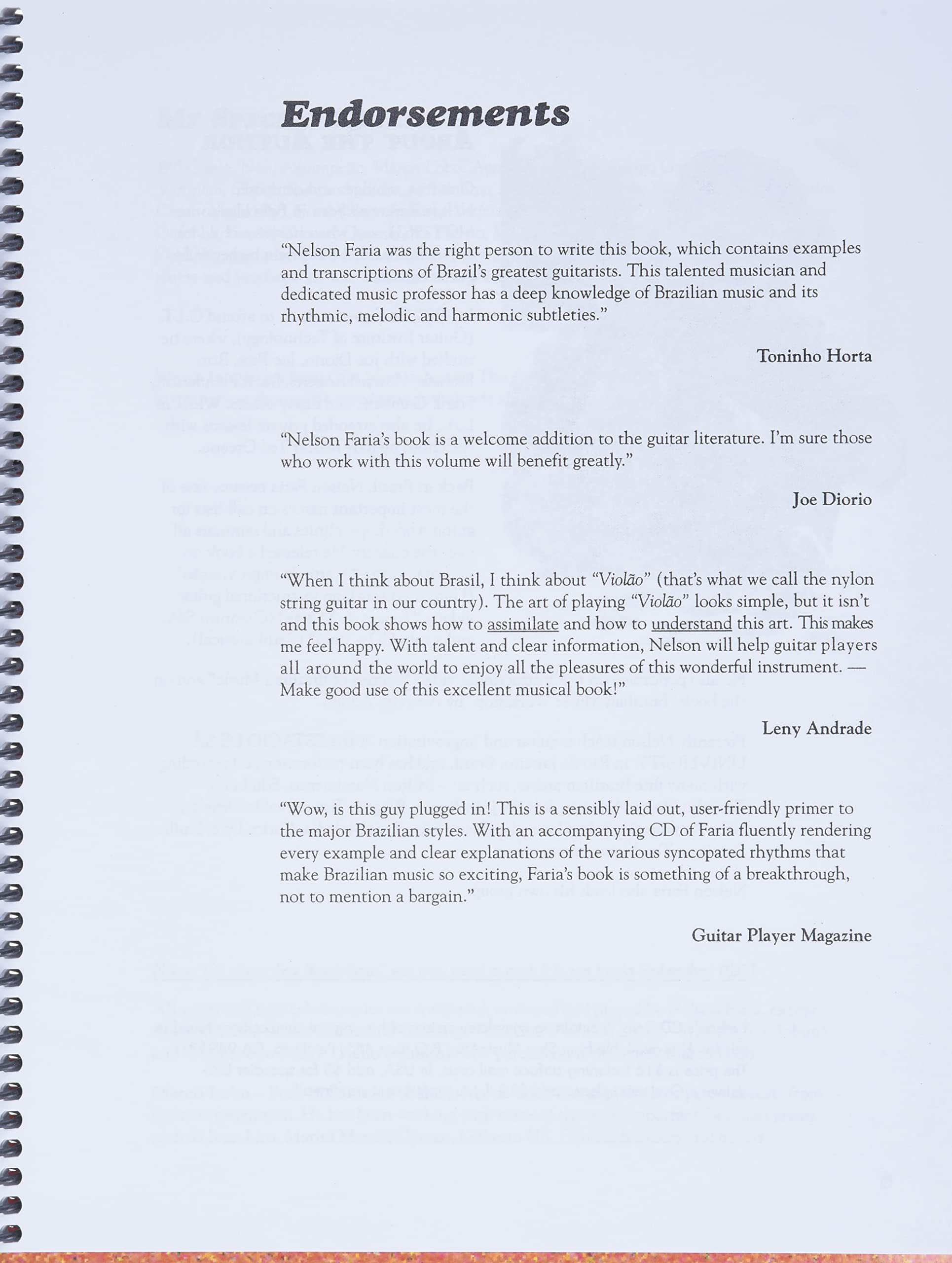 The Brazilian Guitar Book,New