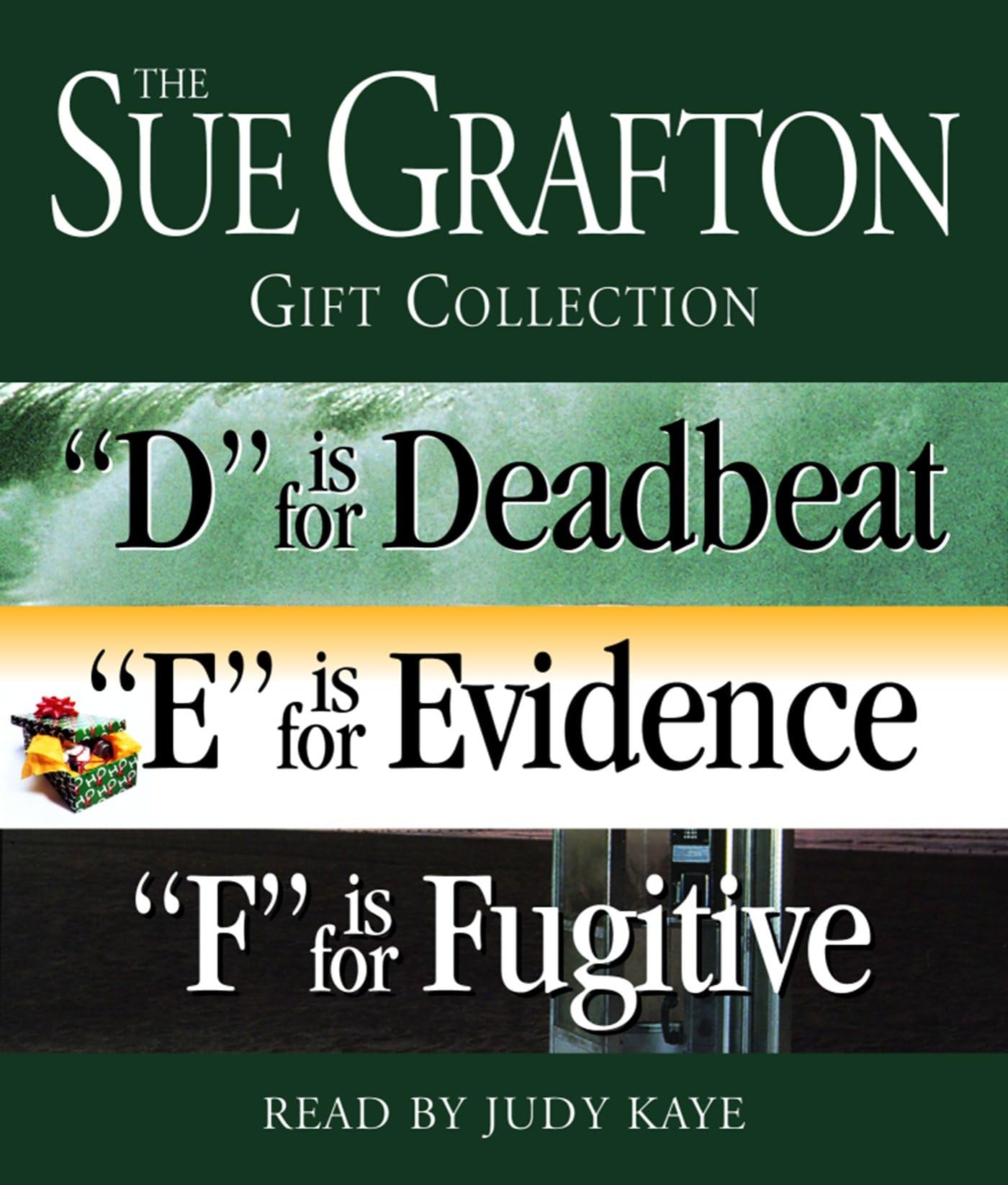Sue Grafton Def Gift Collection: D Is For Deadbeat, E Is For Evidence, F Is For Fugitive (A Kinsey Millhone Novel)