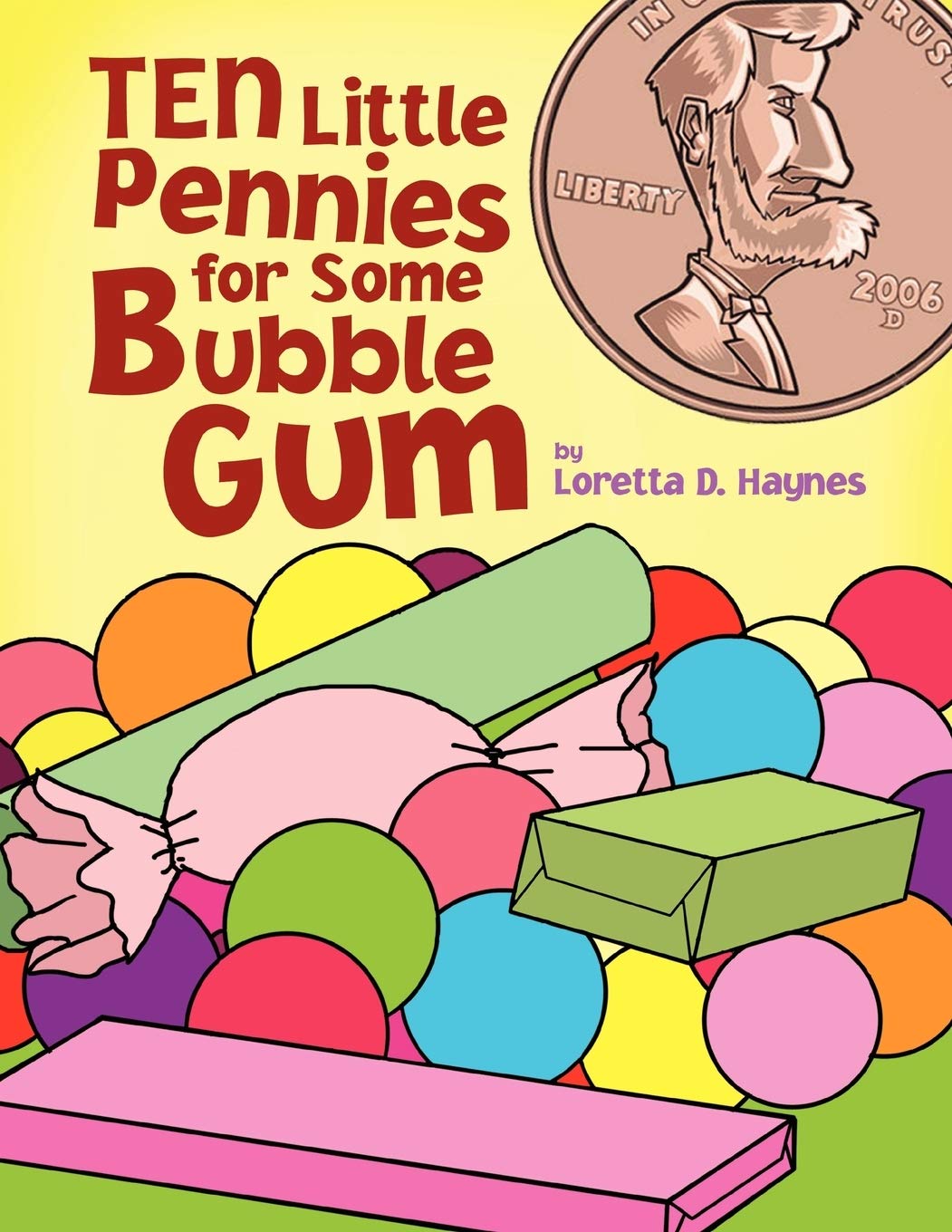 Ten Little Pennies For Some Bubble Gum,Used