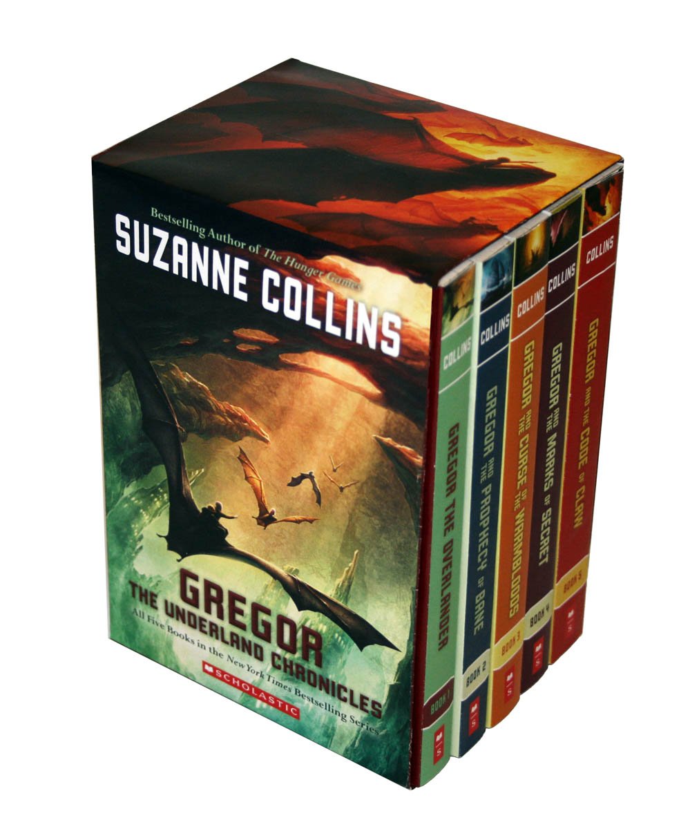Suzanne Collins The Underland Chronicles 5 Books Set (15) Gregor The Overlander