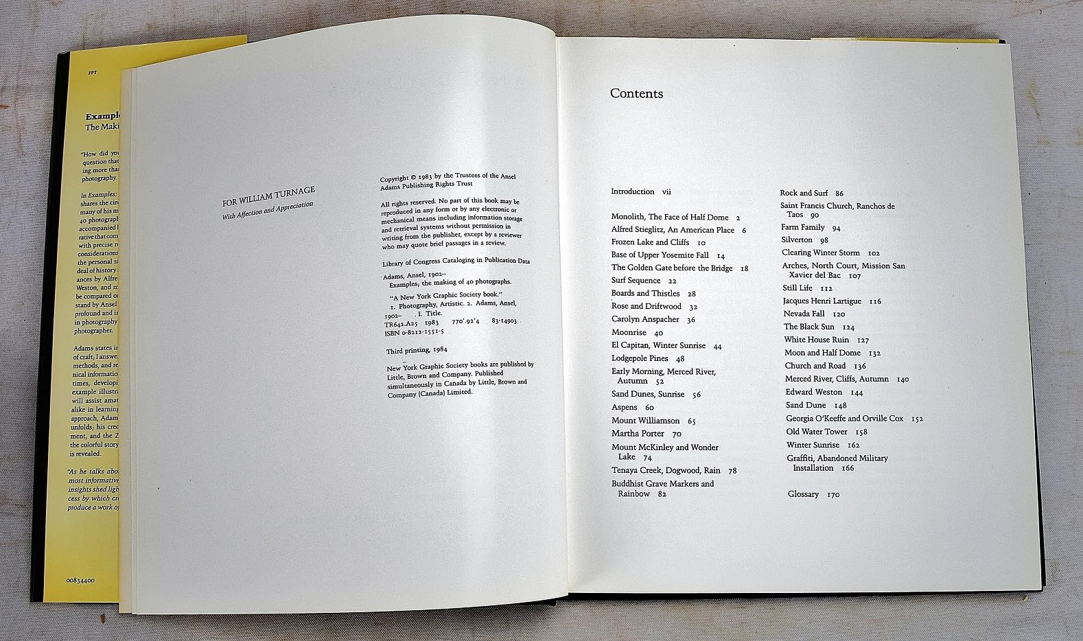Examples: The Making of 40 Photographs,Used