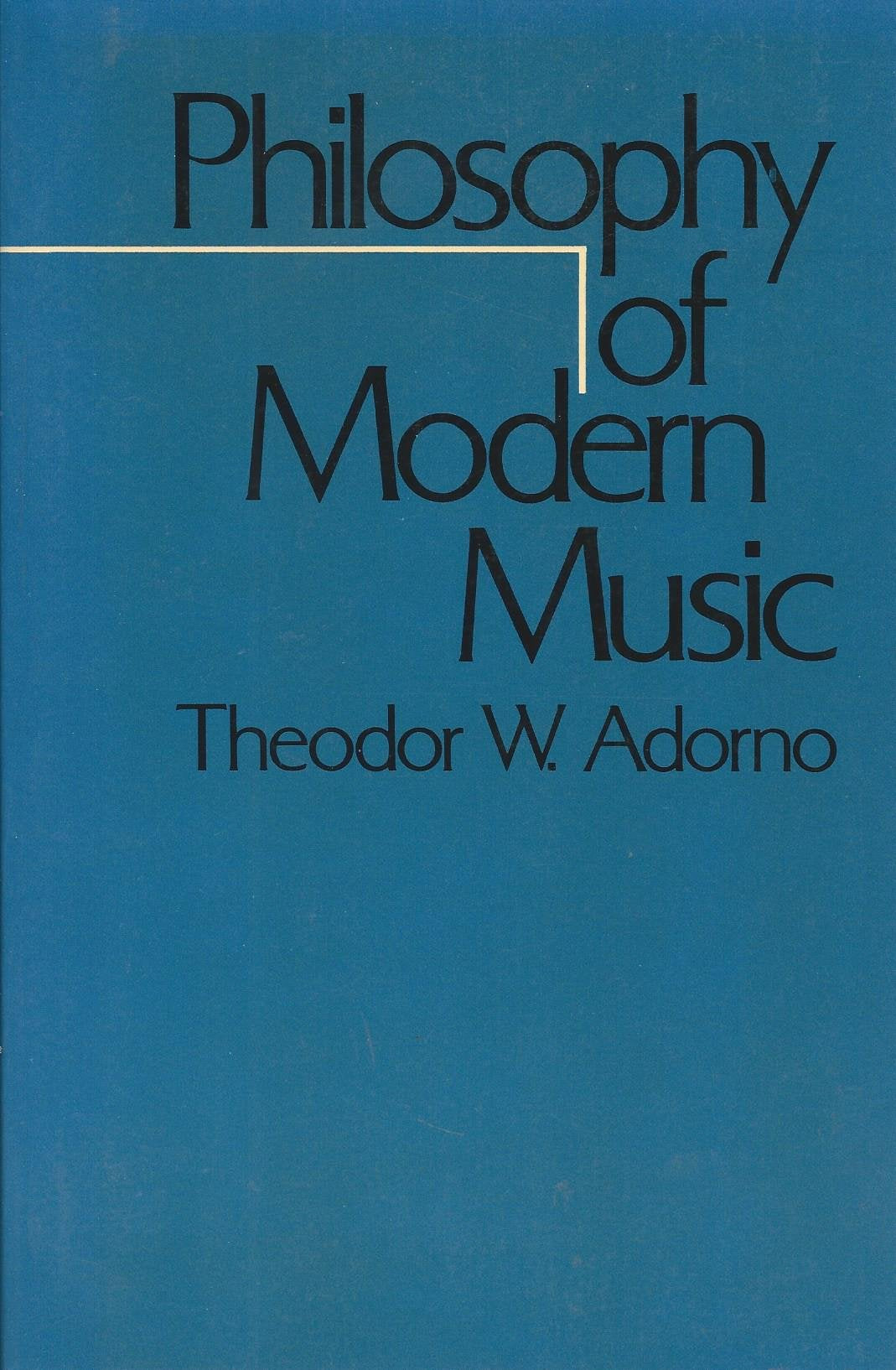 Philosophy Of Modern Music (English And German Edition)