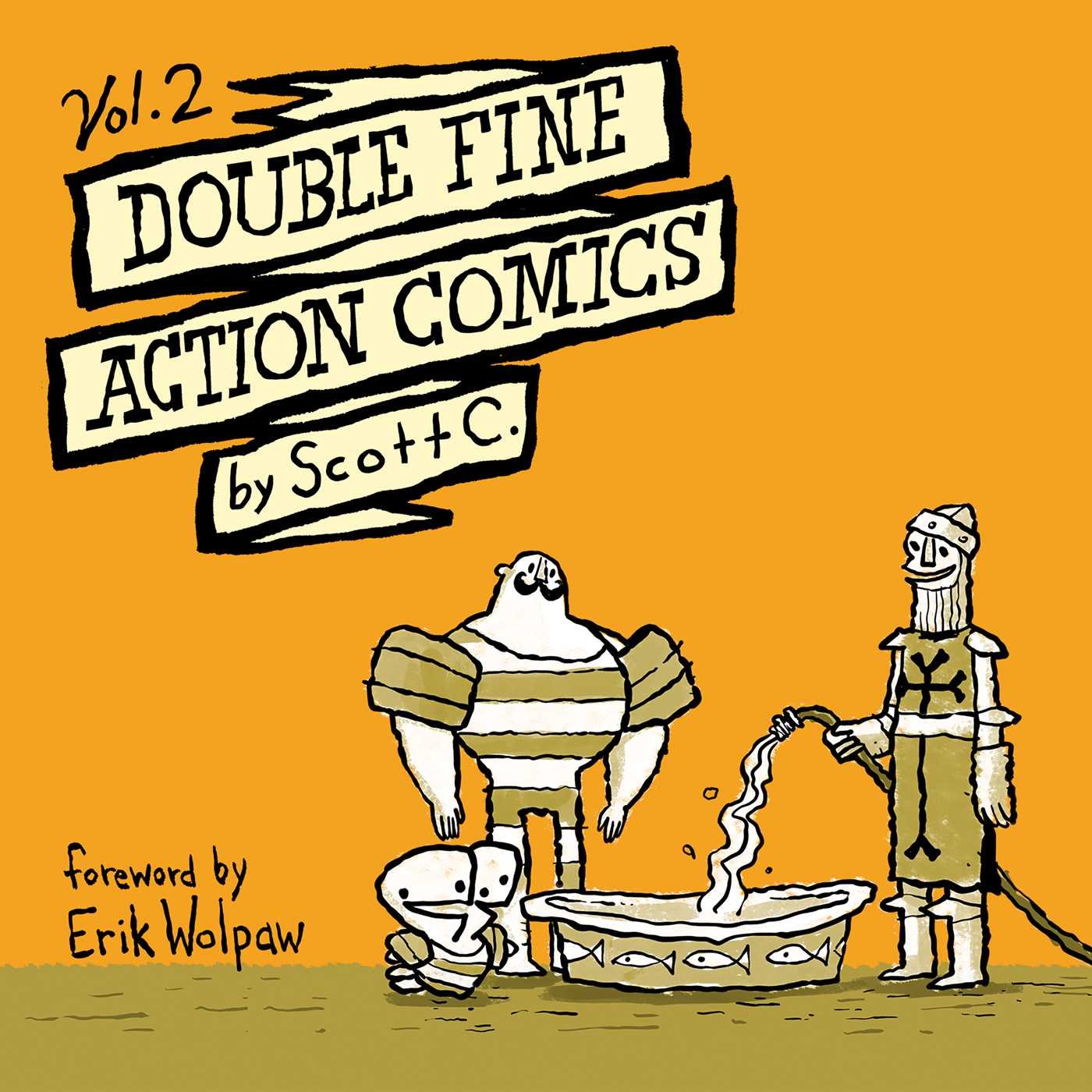Double Fine Action Comics Volume 2,Used