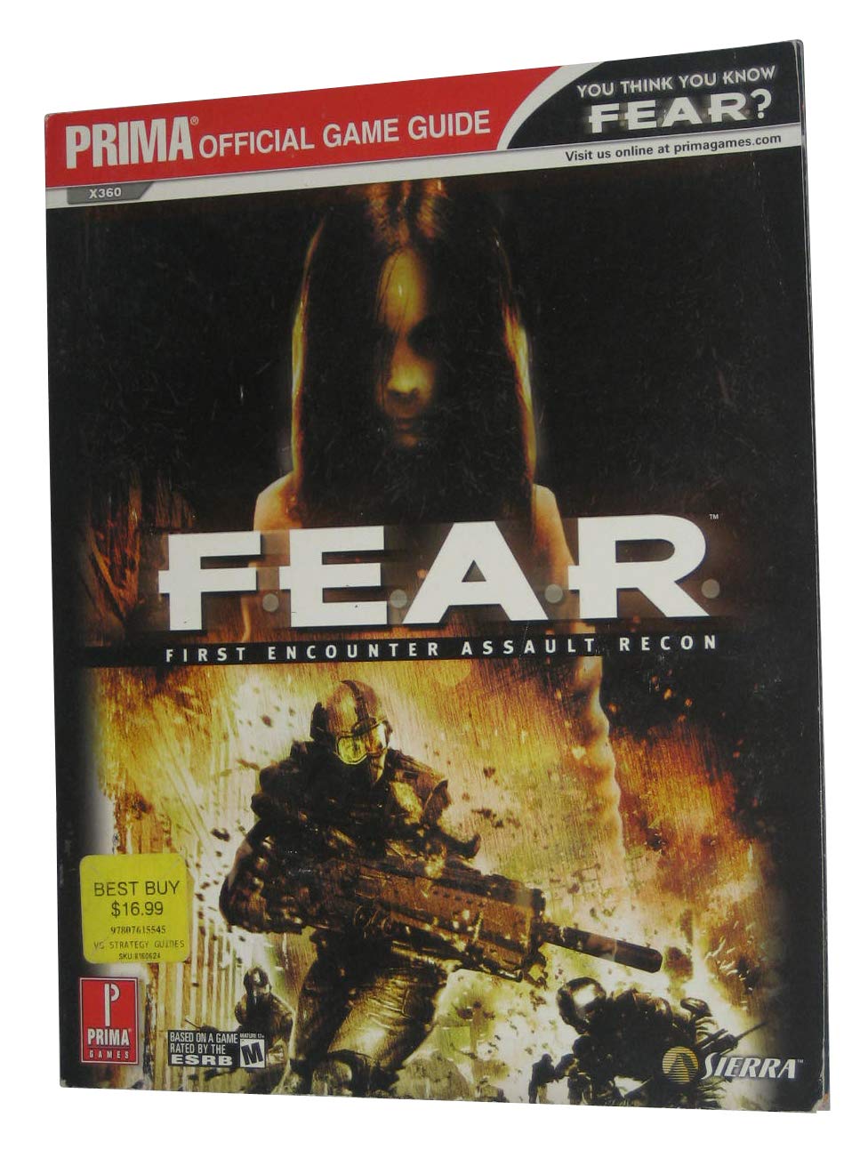 F.E.A.R.:First Encounter Assault Recon (Prima Official Game Guide),Used
