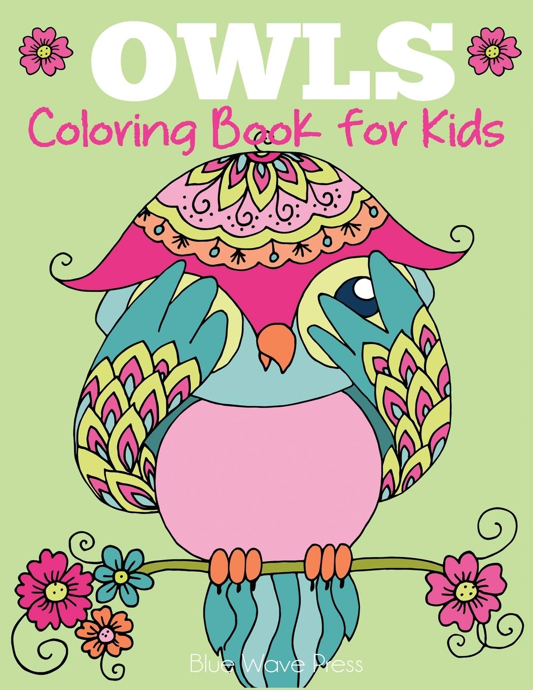 Owls Coloring Book for Kids,Used
