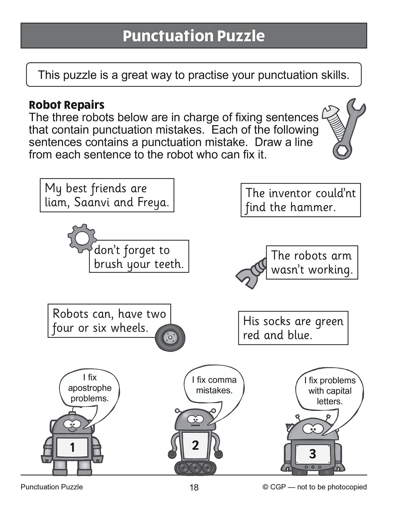 New KS1 English 10Minute Tests: Grammar, Punctuation & Spelling Year 2: perfect for catching up at home (CGP KS1 English),Used