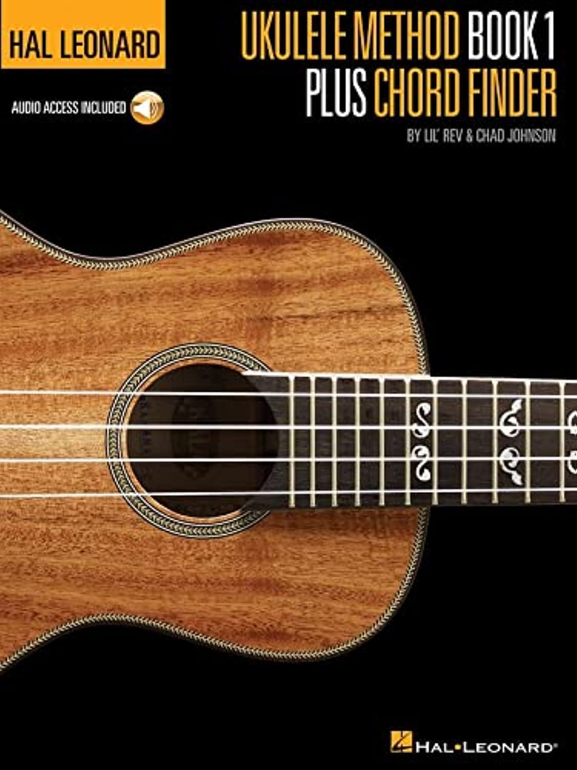 Hal Leonard Ukulele Method Book 1 Plus Chord Finder Book/Online Audio,Used