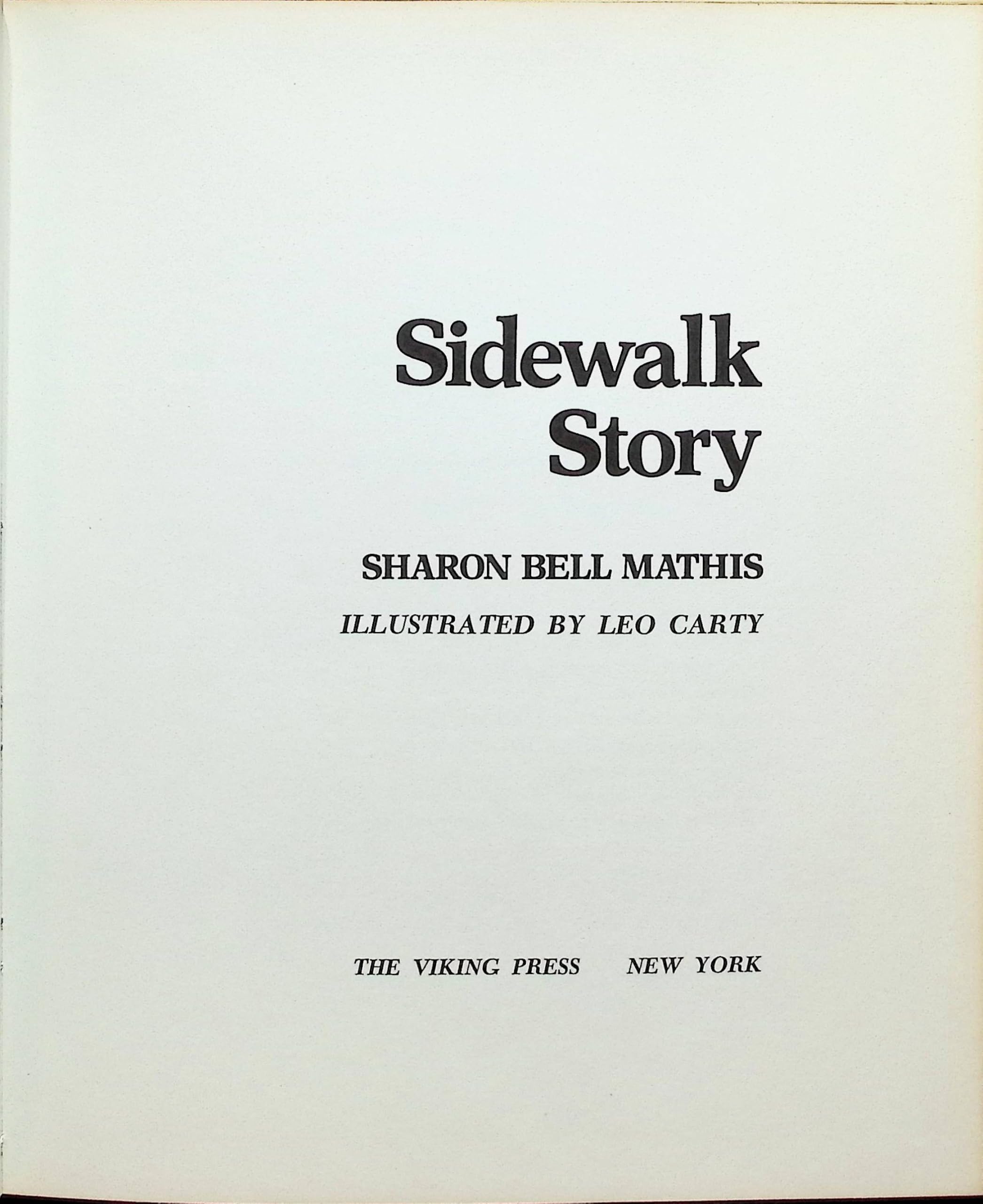 Sidewalk Story,Used