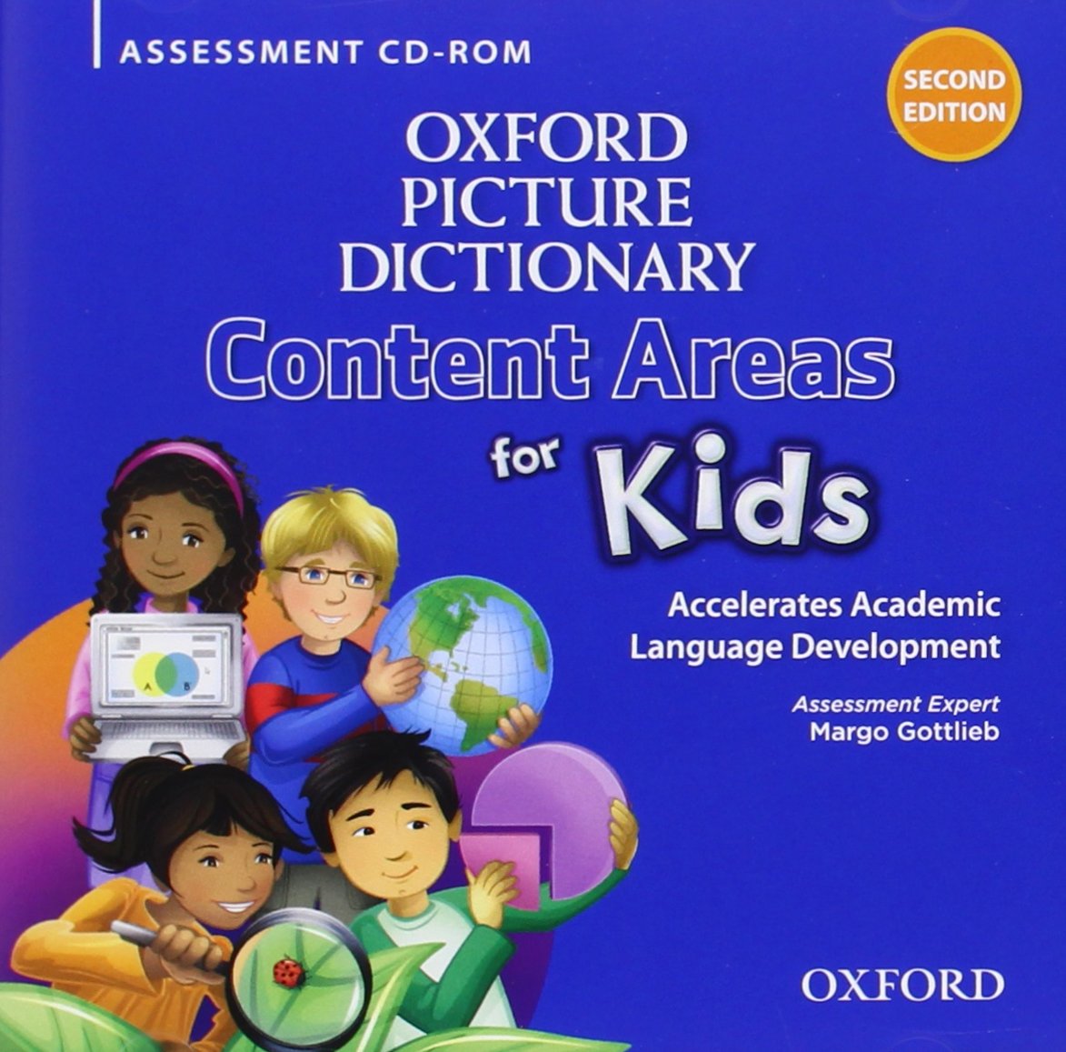 Oxford Picture Dictionary Content Area for Kids Classroom Audio CDs,Used