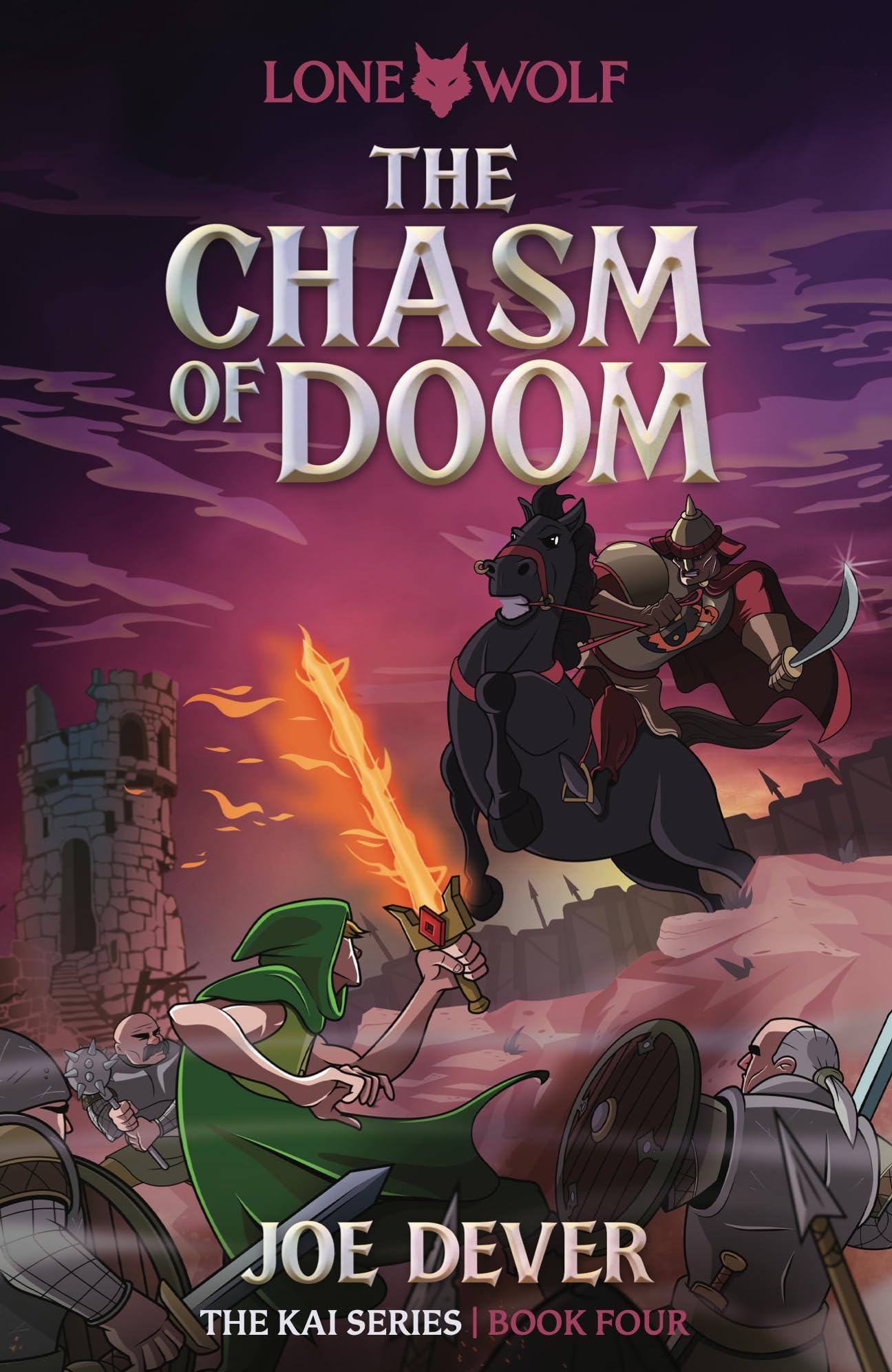 The Chasm of Doom (4) (Lone Wolf Junior Edition),New