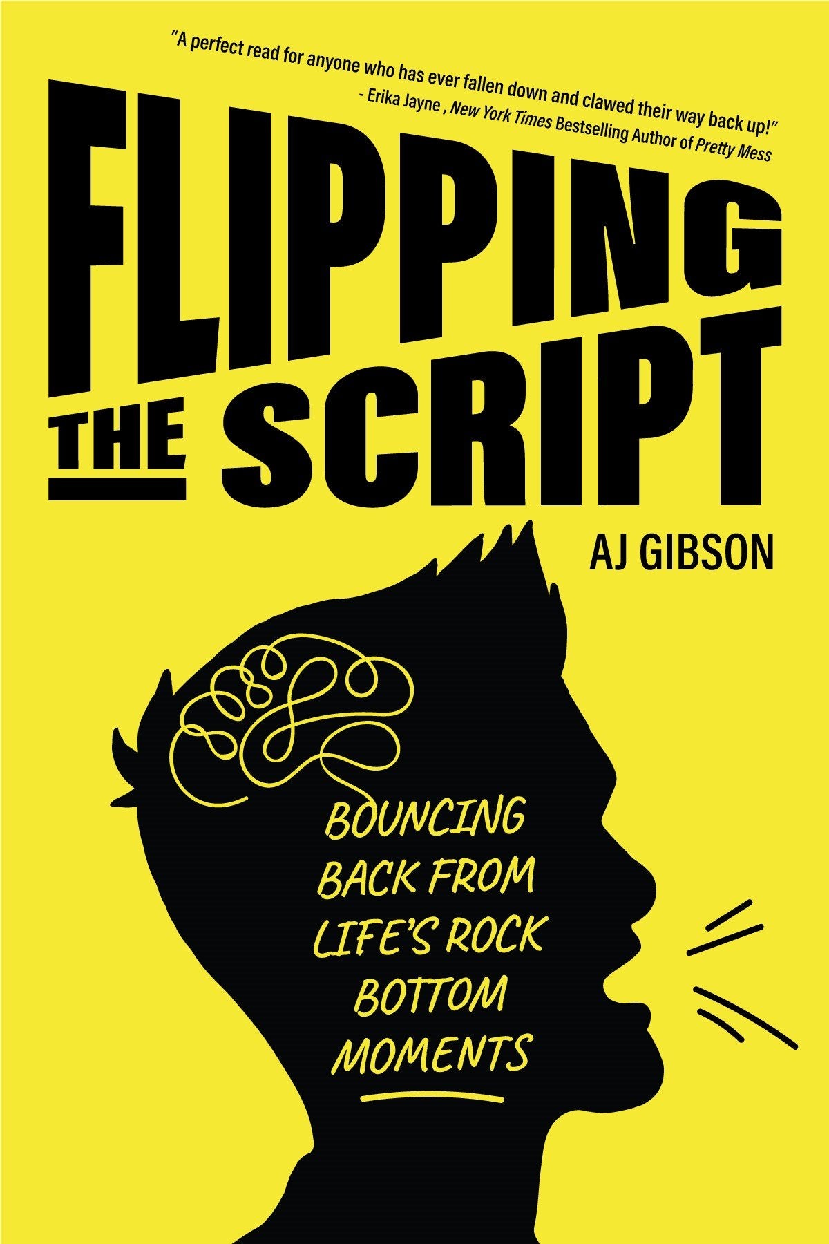 Flipping the Script: Bouncing Back From Life's Rock Bottom Moments (Inspirational LGBT Book by a Social Influencer and Celebrity,Used