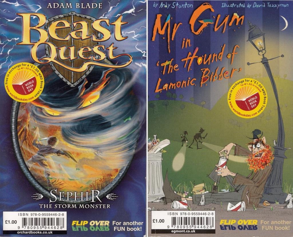 Mr Gum In The Hound Of Lamonic Bibber / Sephir The Storm Monster (Beast Quest),Used