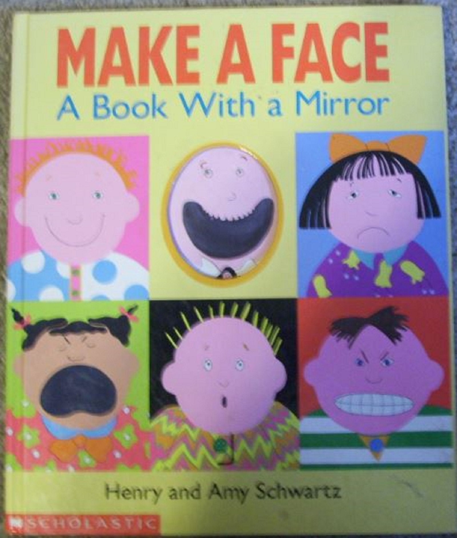 Make a Face: A Book With a Mirror,Used
