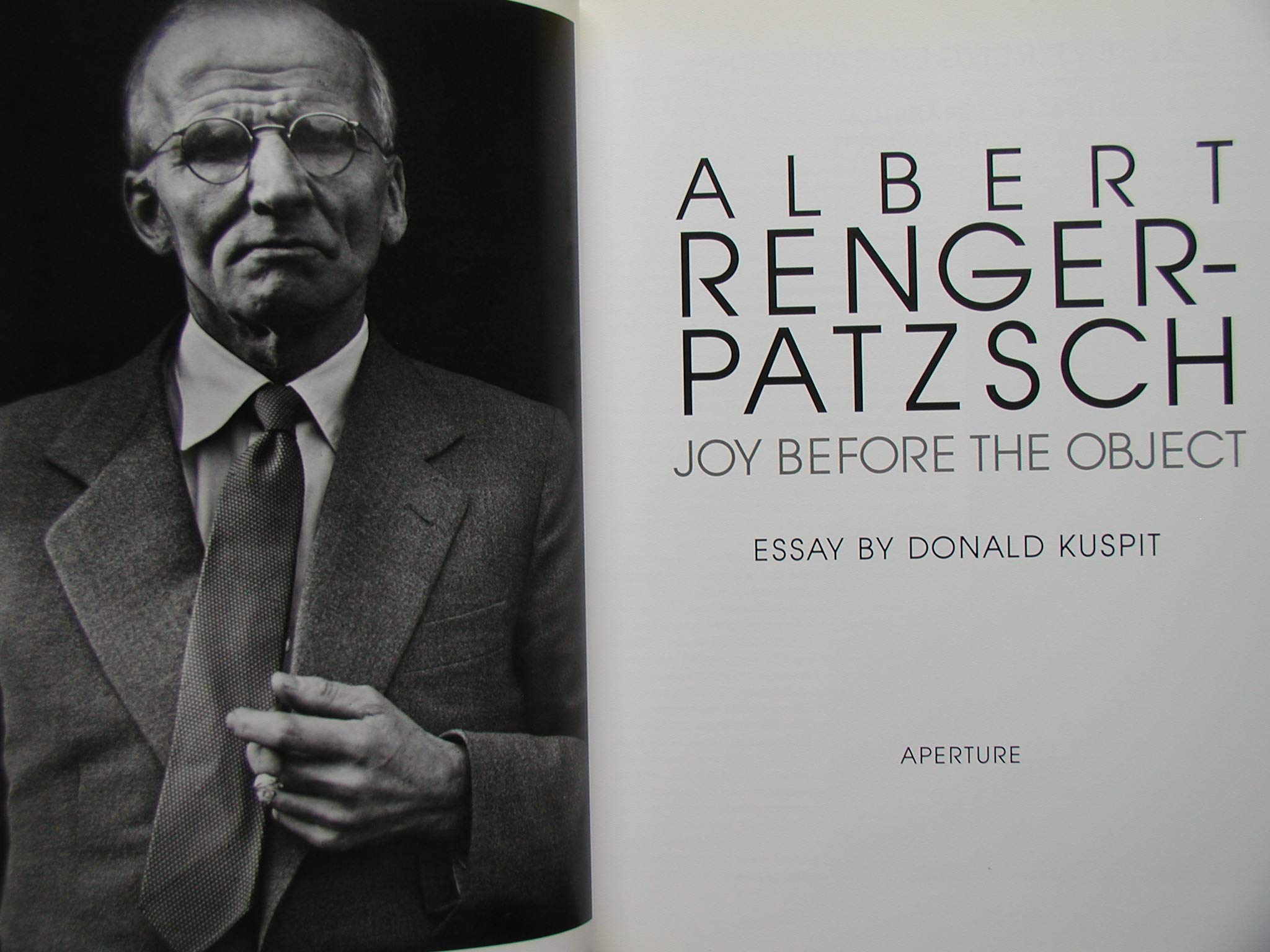 Aperture: Albert Rengerpatzsch,Used