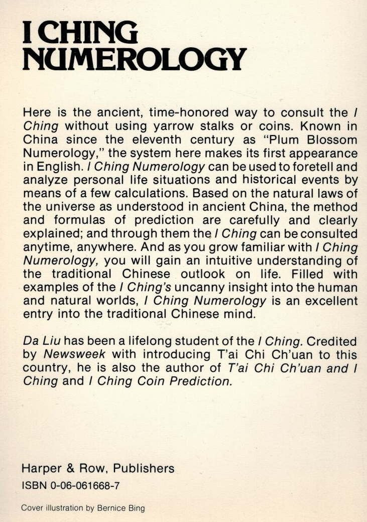 I Ching Numerology,New