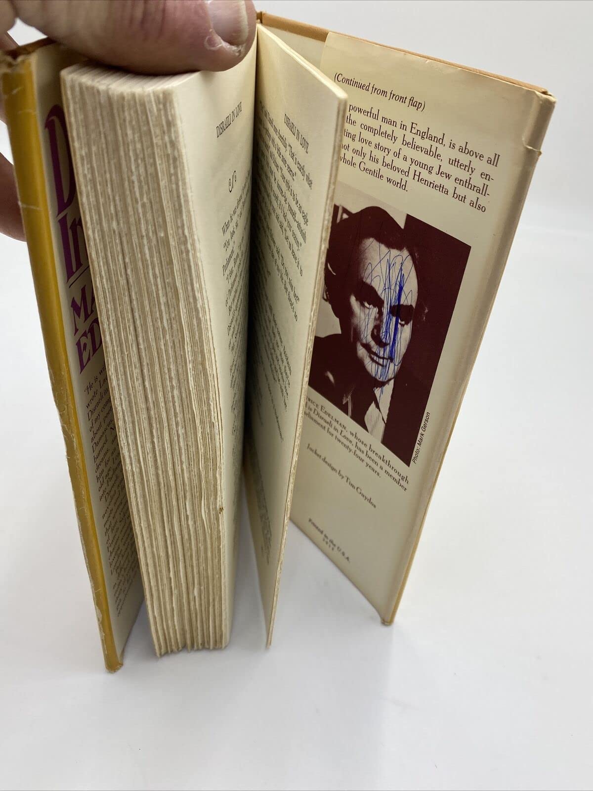 Disraeli in love,Used