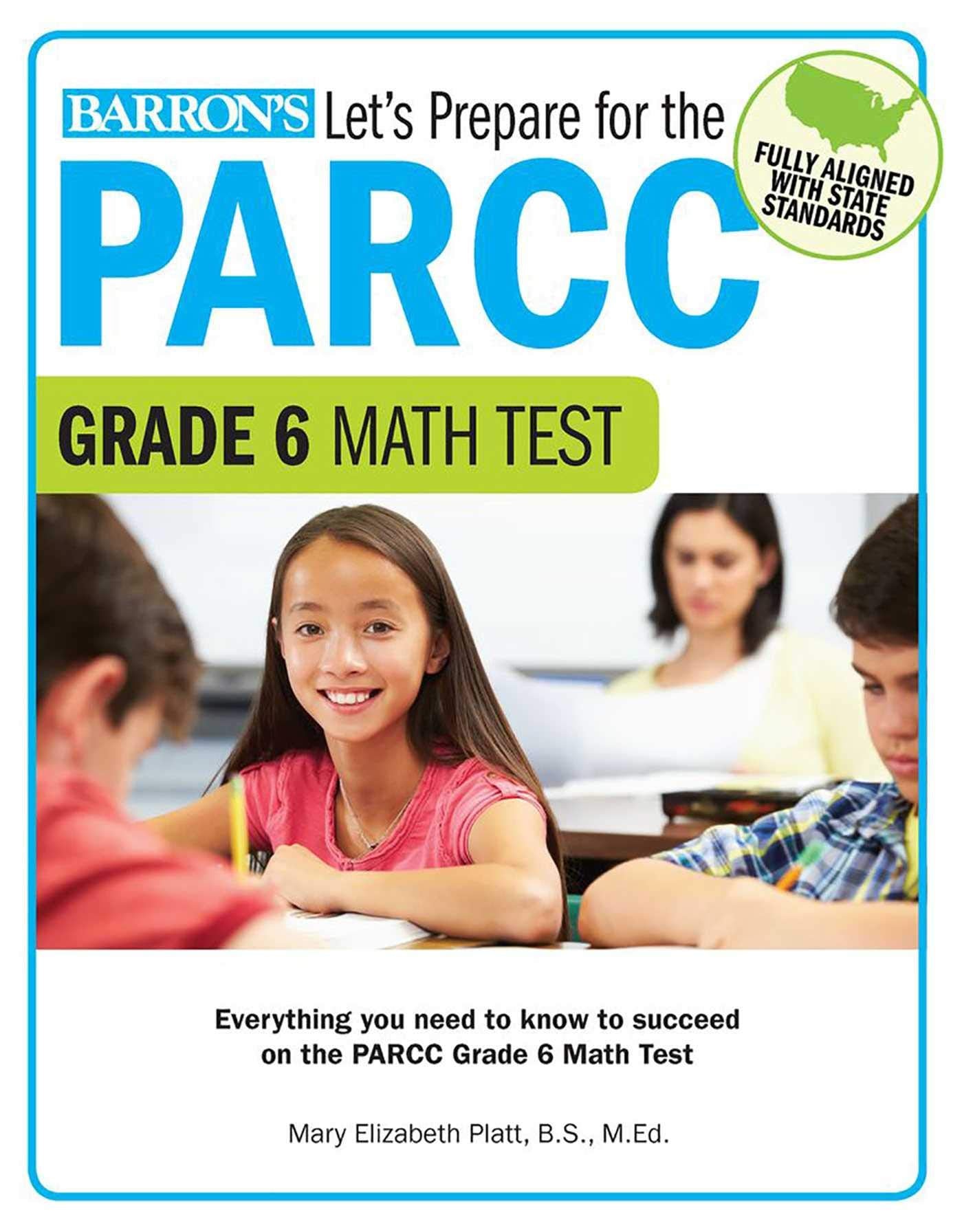 Let's Prepare for the PARCC Grade 6 Math Test (Let's Prepare for the PARCC Tests),Used