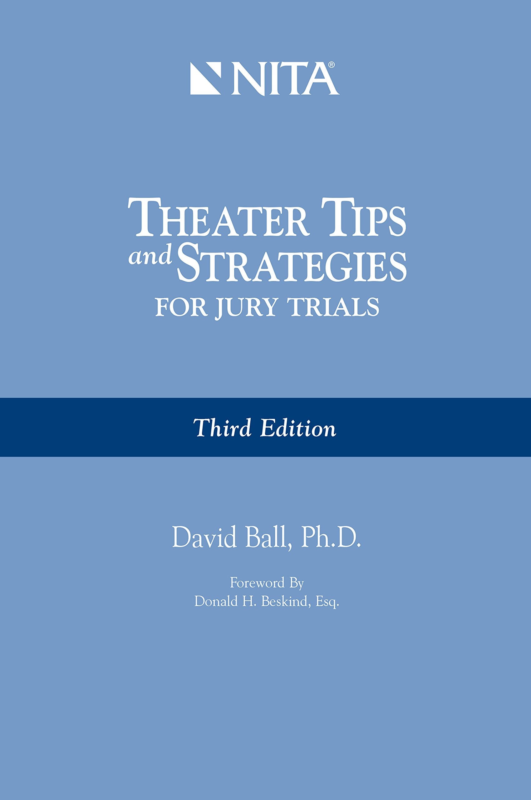 Theater Tips and Strategies for Jury Trials,Used