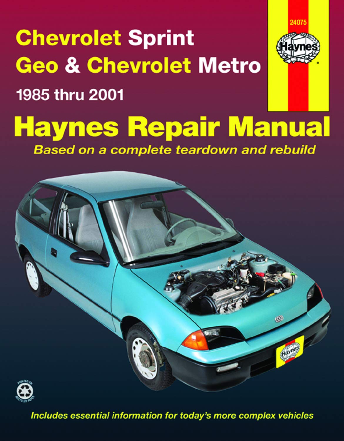 Chevrolet Sprint & Geo Metro 19852001 (Haynes Manuals),Used