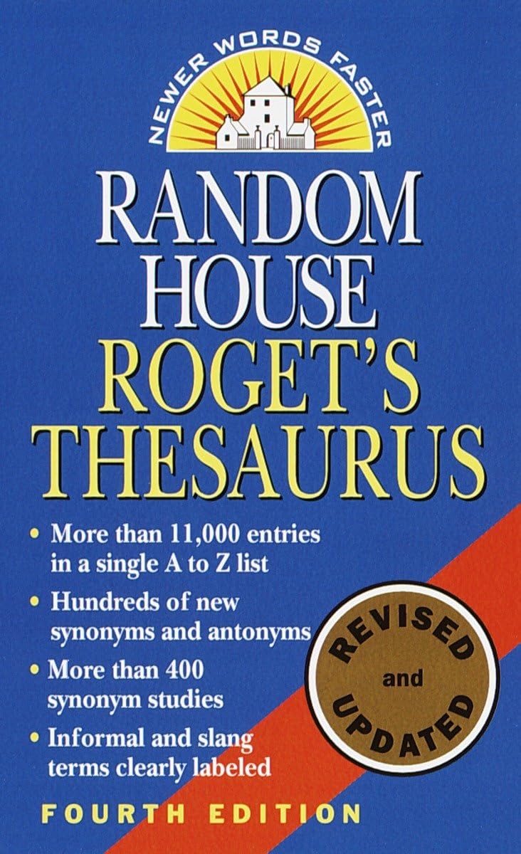 Random House Roget's Thesaurus,Used