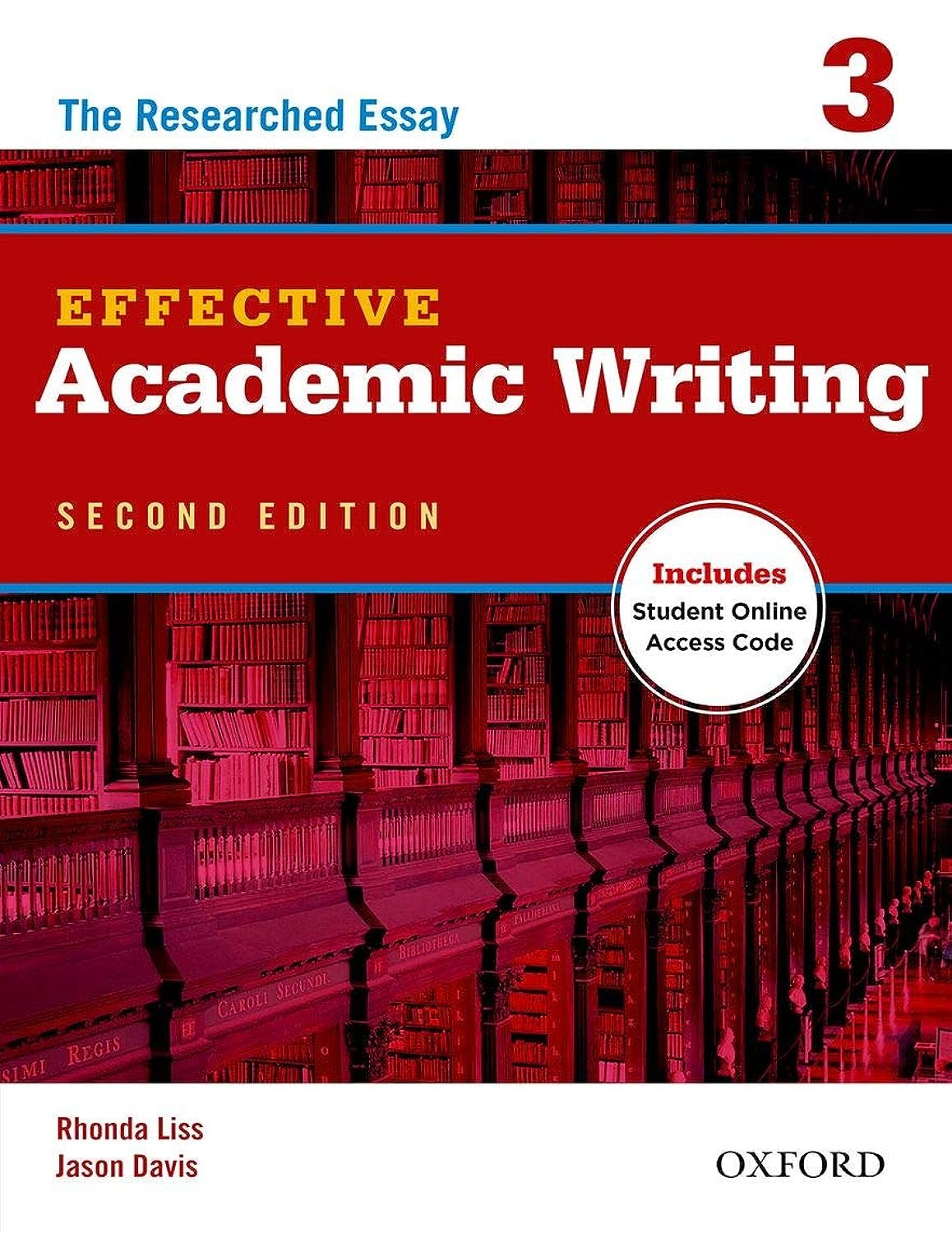Effective Academic Writing 2E Student Book 3,New