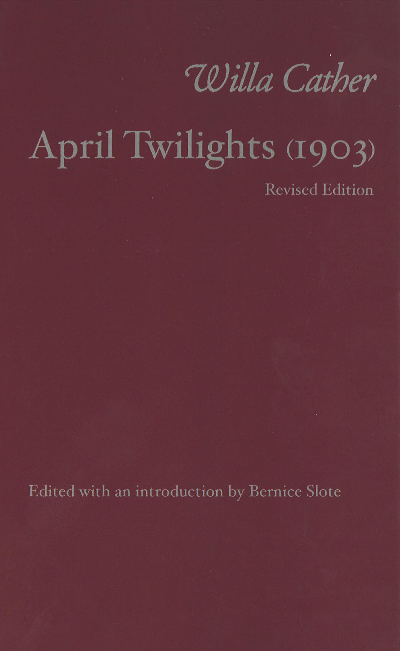 April Twilights (Landmark Edition),New