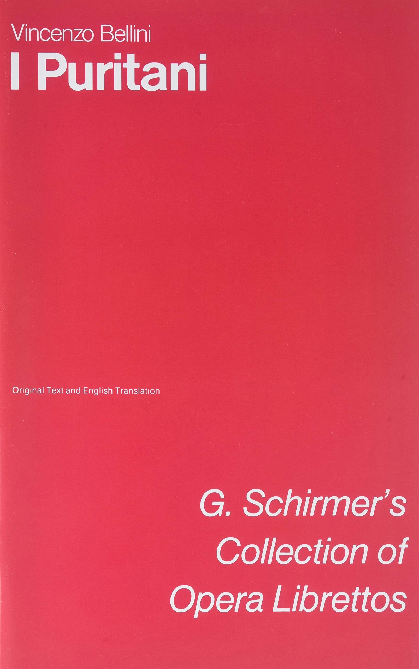 I Puritani: Libretto,Used