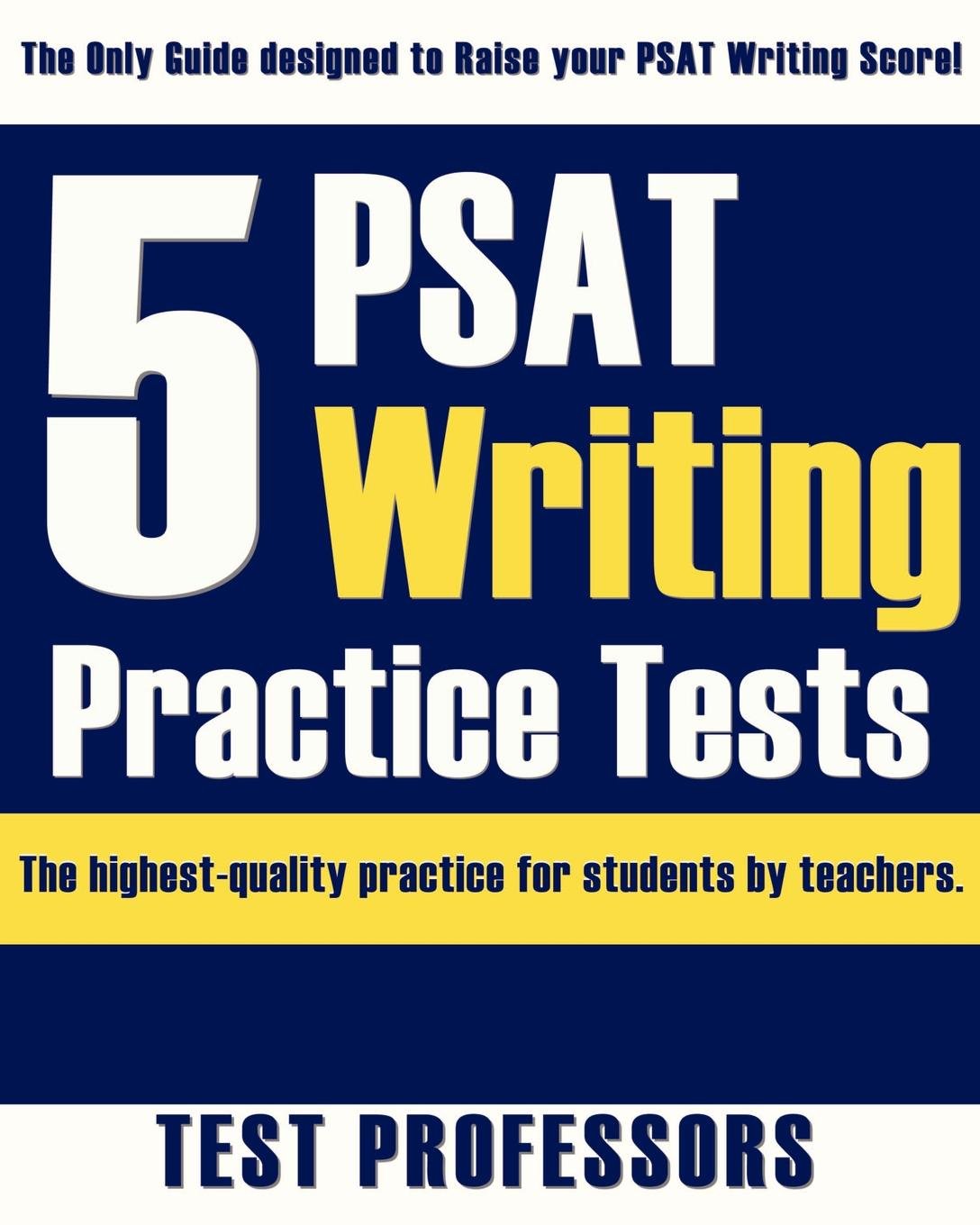 5 PSAT Writing Practice Tests,Used