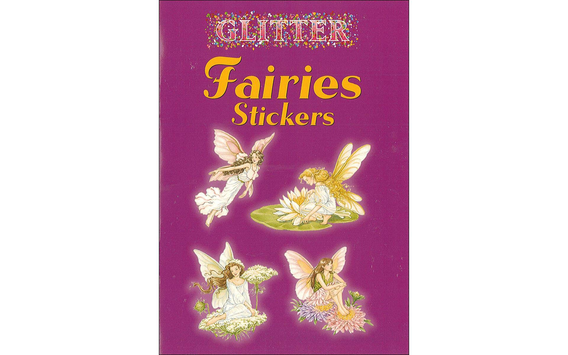 Dover Glitter Fairies Stickers,Used