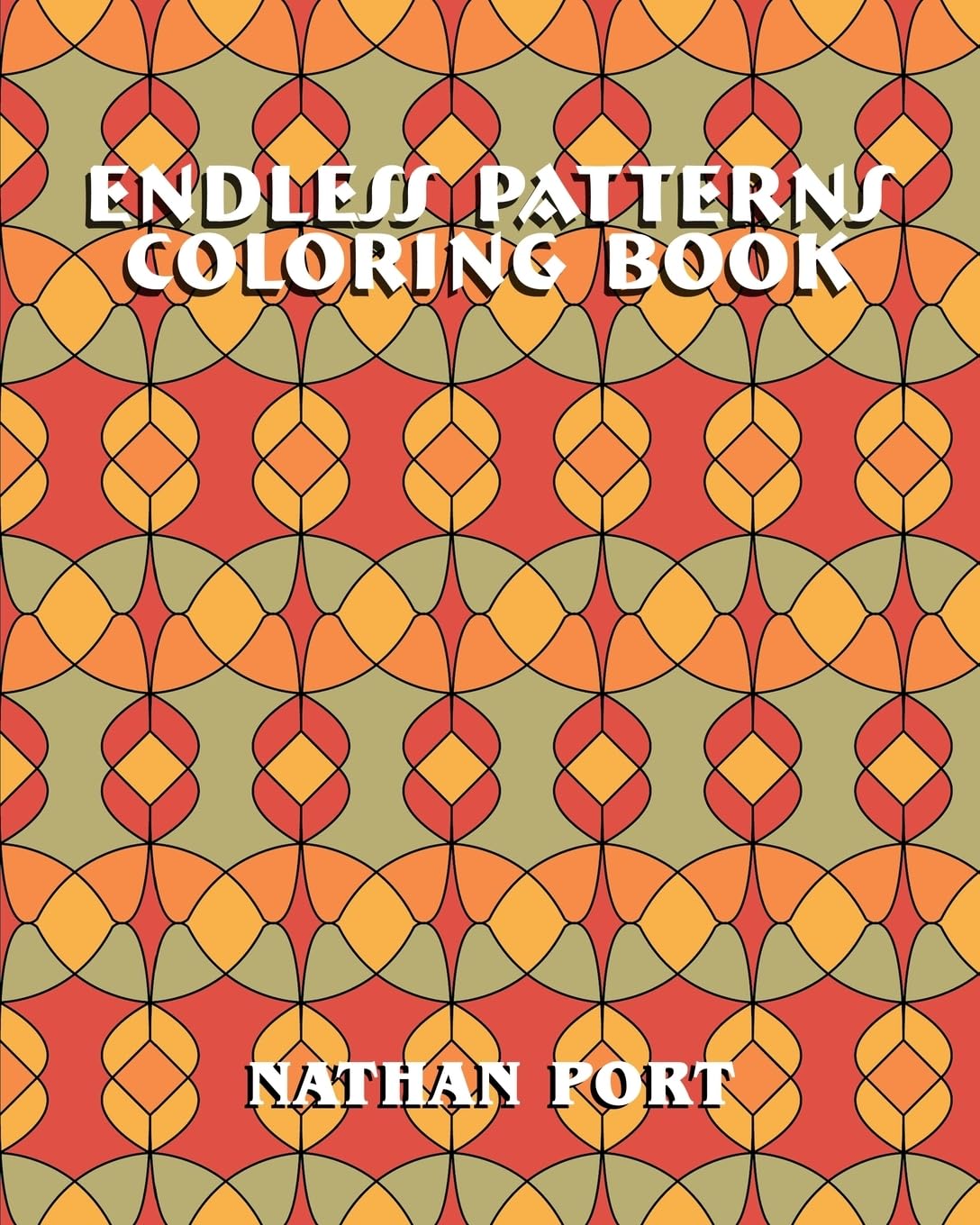 Endless Patterns Coloring Book,Used