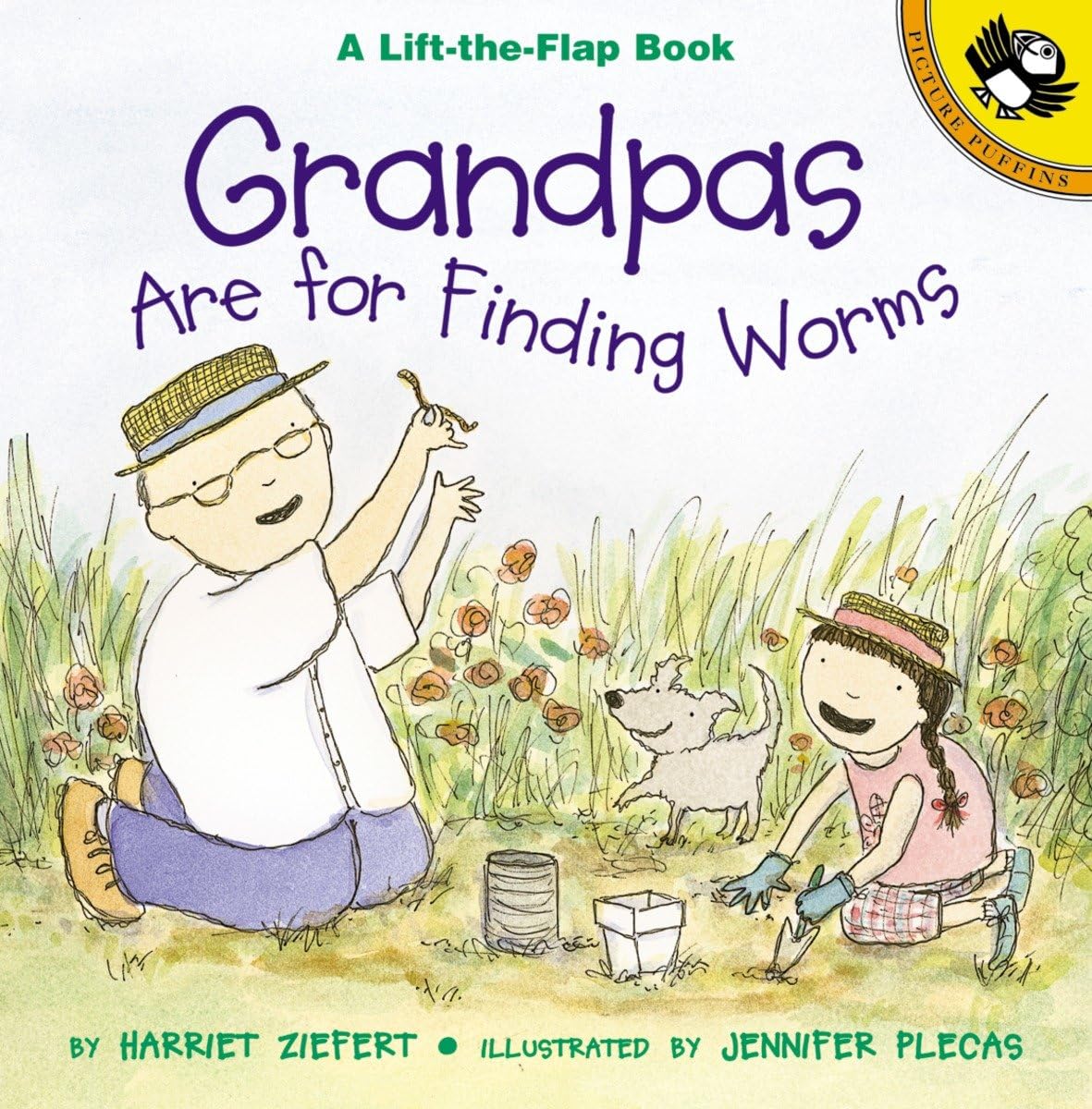 Grandpas Are For Finding Worms (Puffin Lifttheflap),Used