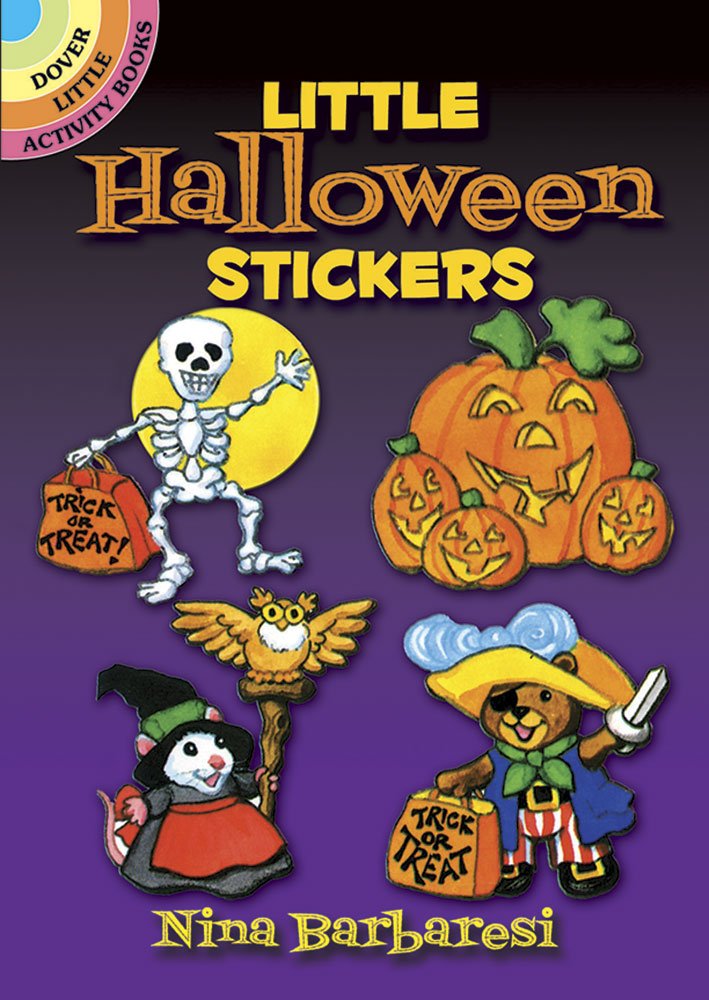 Little Halloween Stickers (Dover Little Activity Books: Halloween),Used