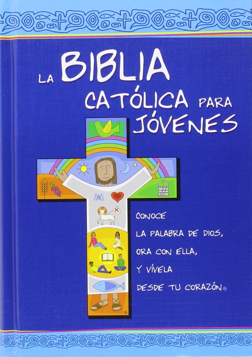 La Biblia Cat?lica para J?venes: edici?n dos tintas / Junior carton? (Spanish Edition),Used
