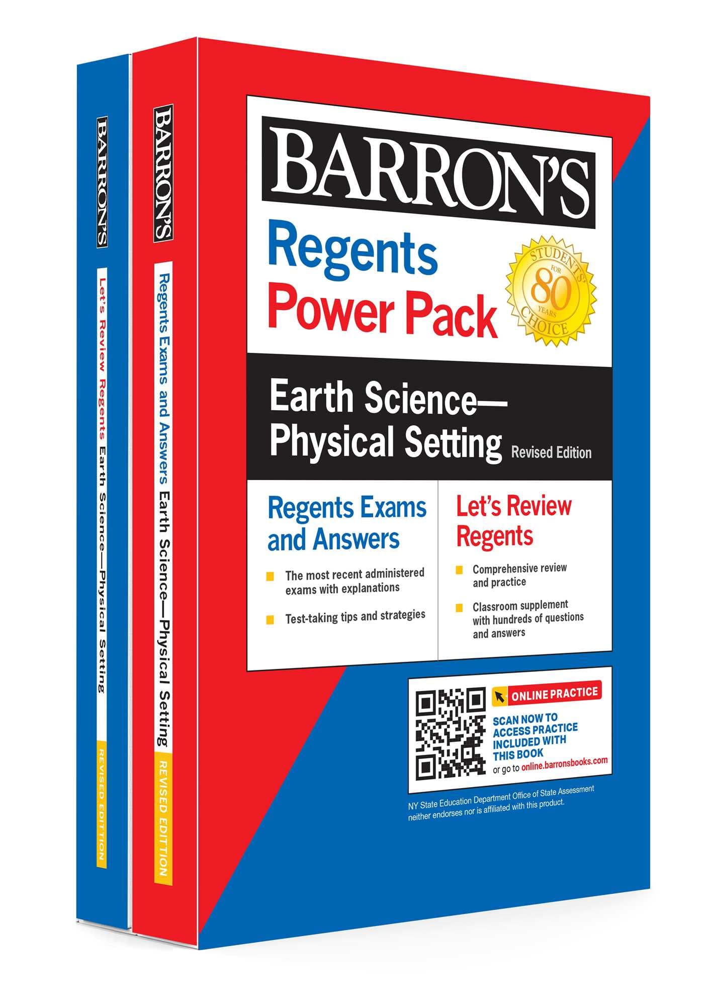 Regents Earth SciencePhysical Setting Power Pack Revised Edition (Barron's New York Regents),Used