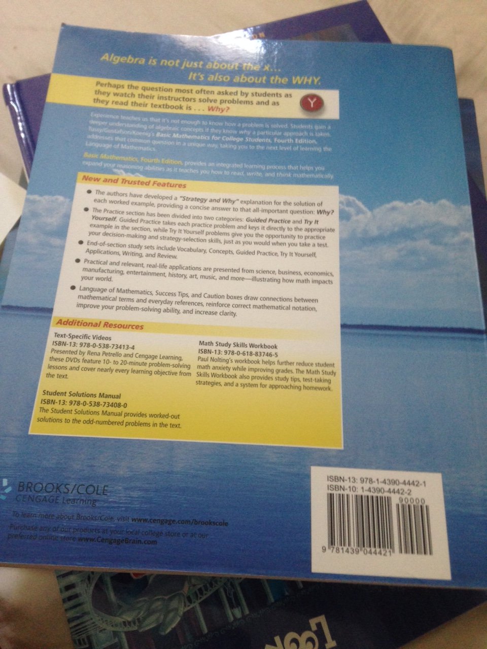 Basic Mathematics for College Students (Available Titles CourseMate),Used