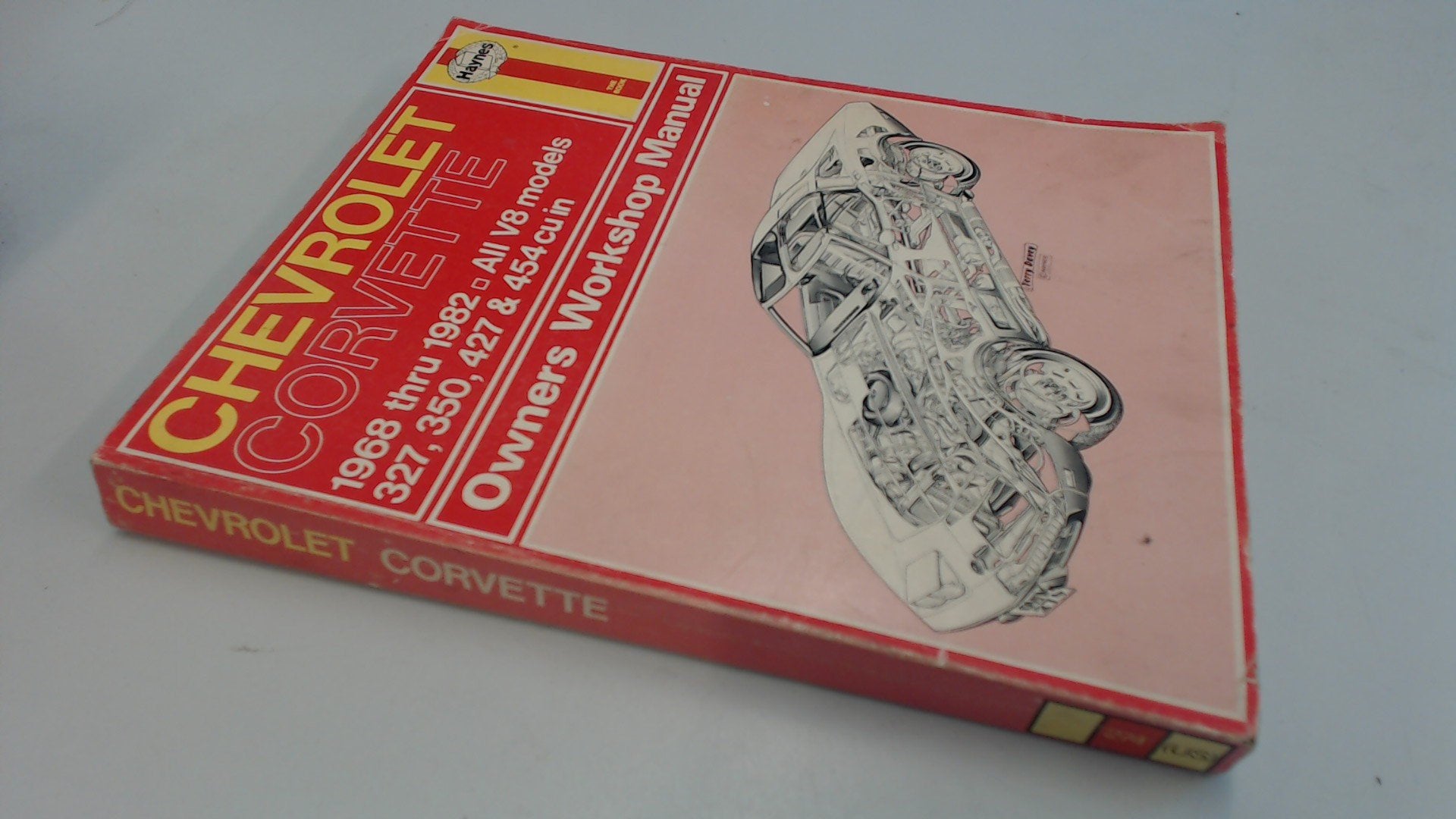 Haynes Chevrolet Corvette Owners Workshop Manual, No. 274: V8 68 Thru '82,New