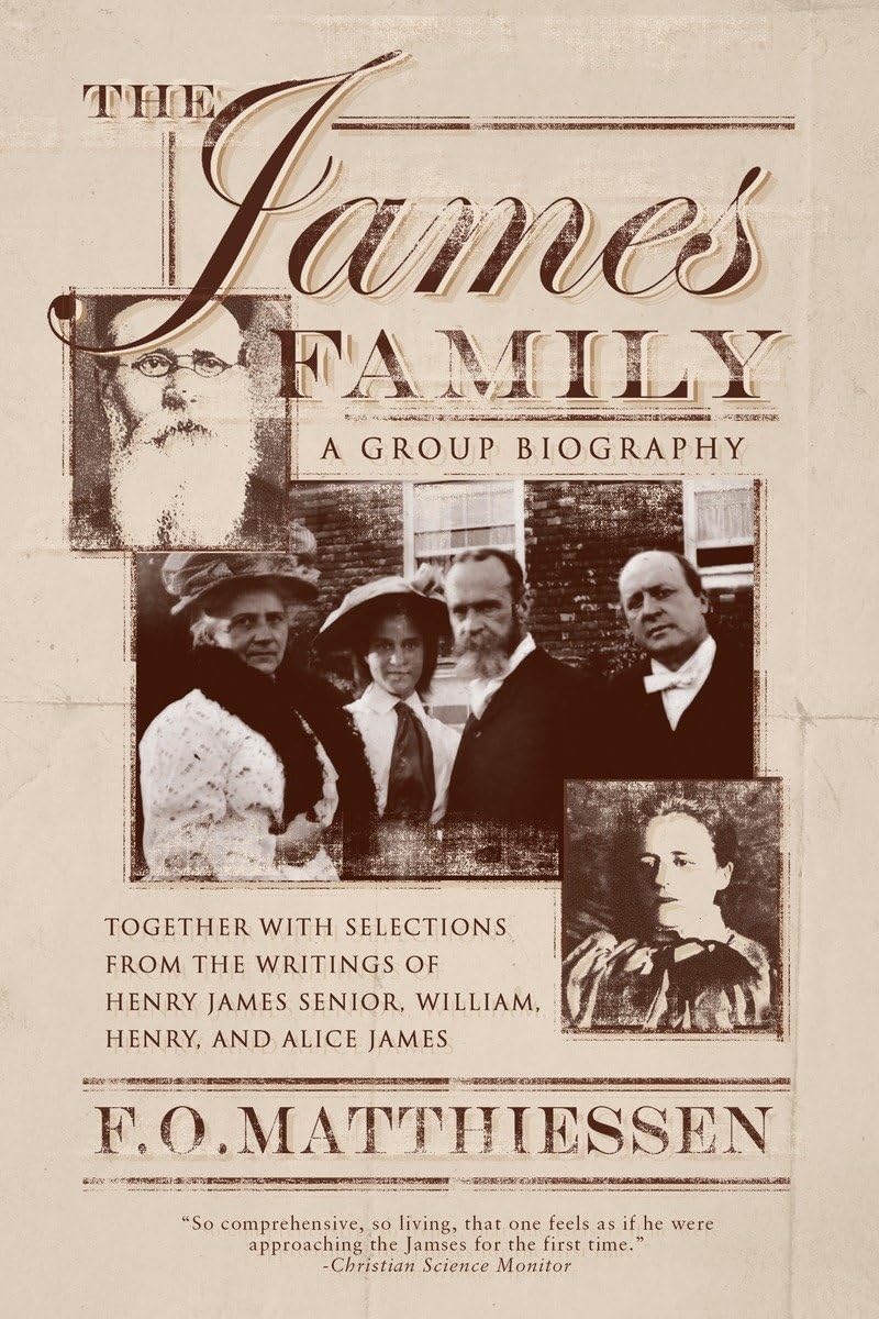 The James Family: A Group Biography