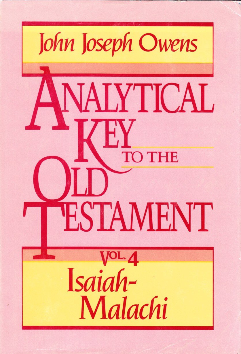 Analytical Key to the Old Testament, vol. 4: IsaiahMalachi (English and Hebrew Edition),Used