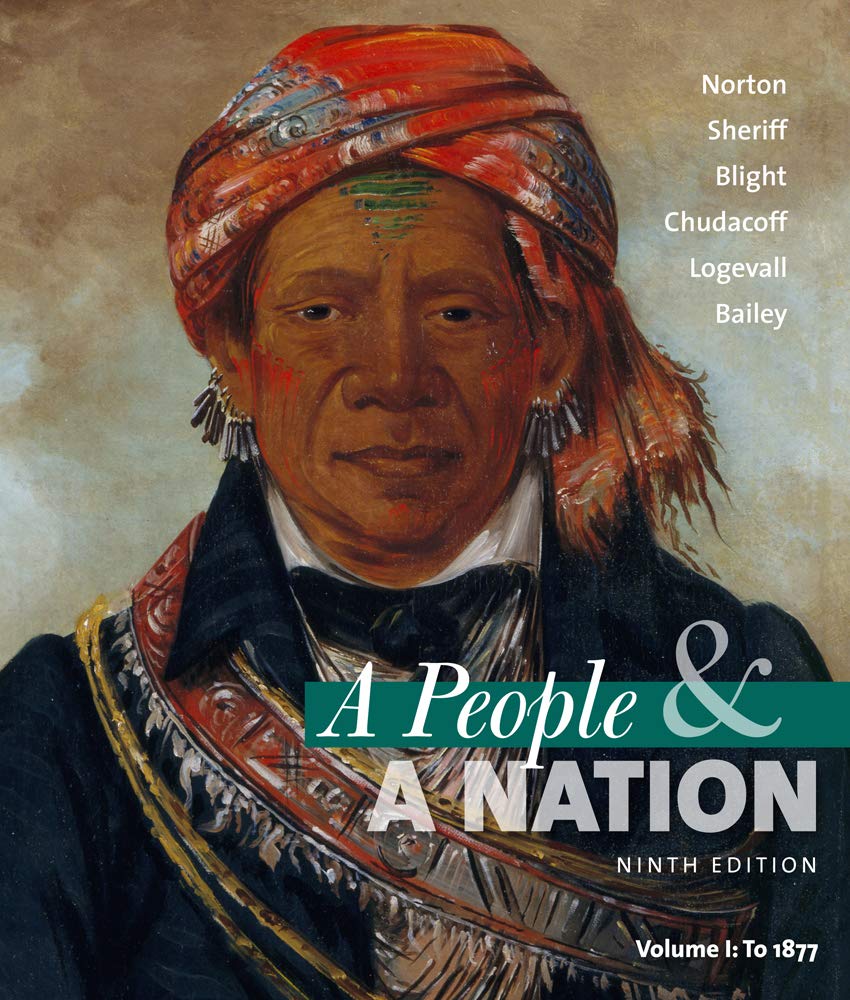 A People & A Nation: A History Of The United States: To 1877,New