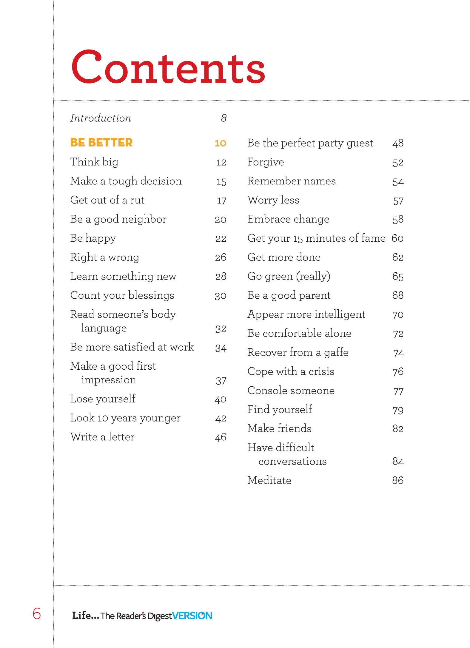 Life...The Reader's Digest Version: Great Advice, Simply Put,Used