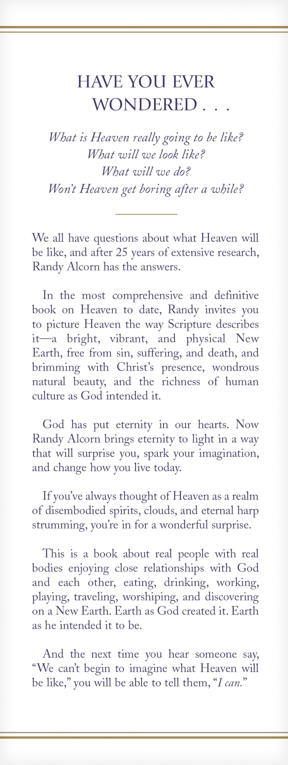 Heaven: A Comprehensive Guide to Everything the Bible Says About Our Eternal Home (Clear Answers to 44 Real Questions About the ,New