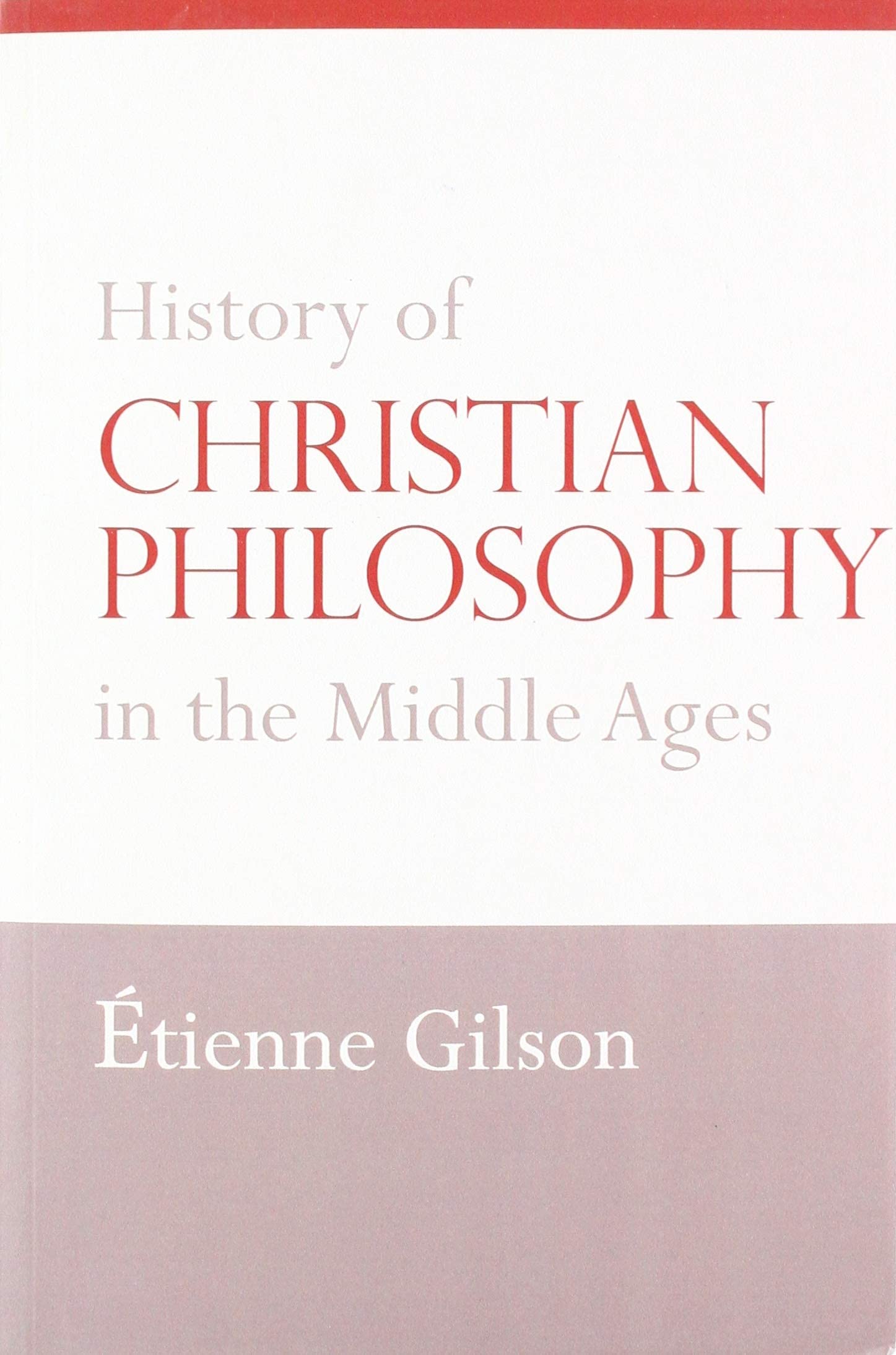 History Of Christian Philosophy In The Middle Ages,Used